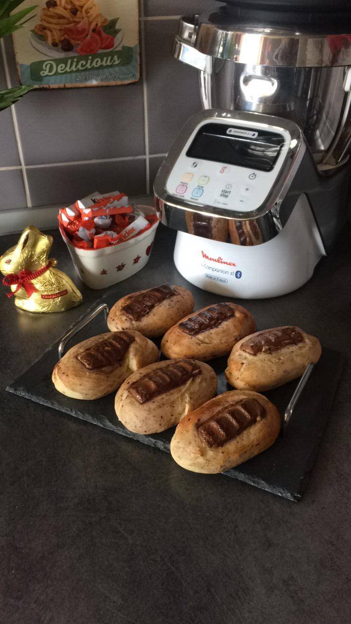 Brioche light au chocolat - Recette Companion Connect XL | Moulinex