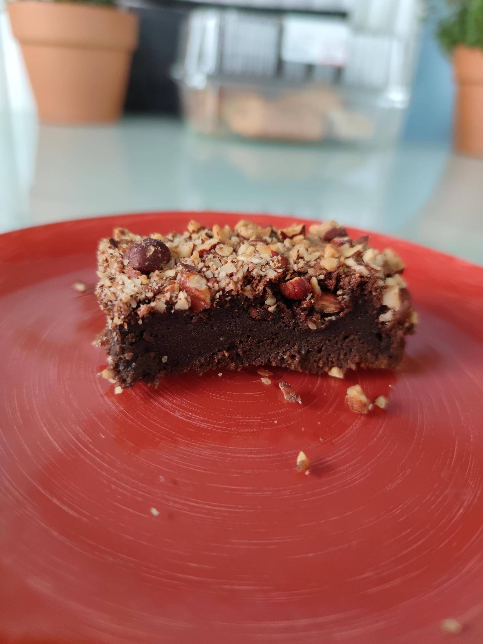 Brownie choco-noisette - Recette Companion Connect XL | Moulinex