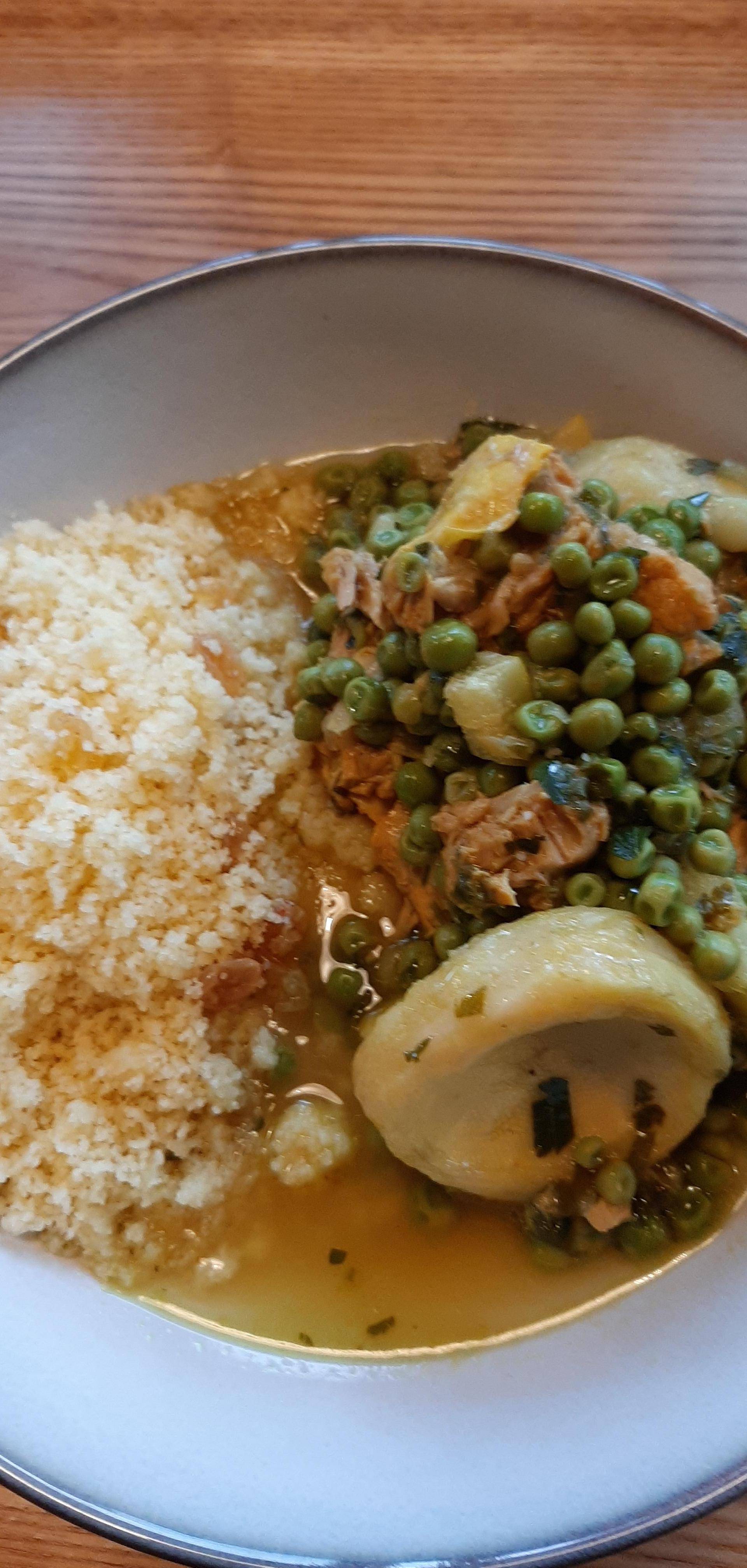 Tajine de veau aux artichauts et petits pois - Recette Cookeo V3 | Moulinex