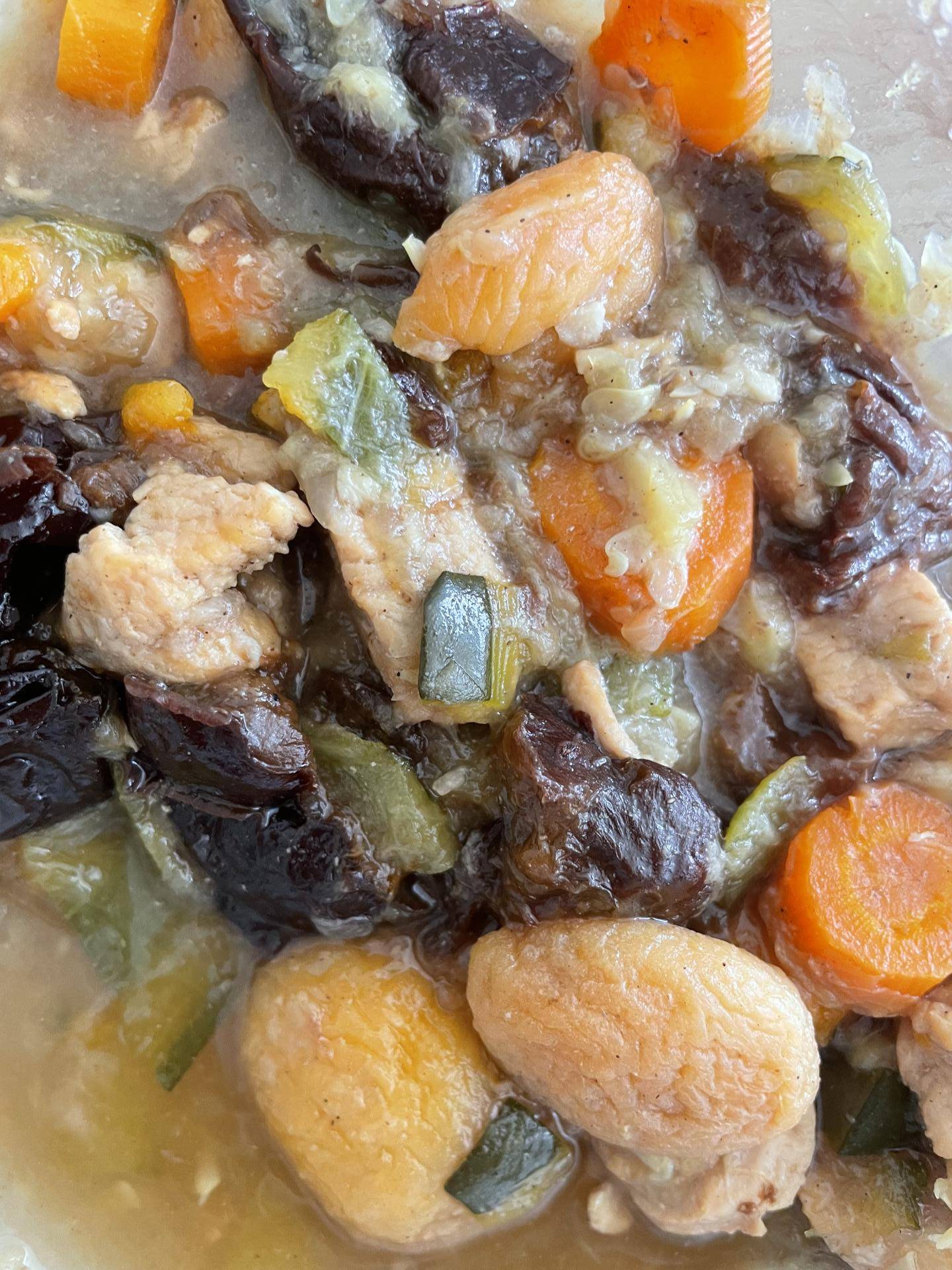 Tajine de poulet sucrée salée - Recette Cookeo | Moulinex