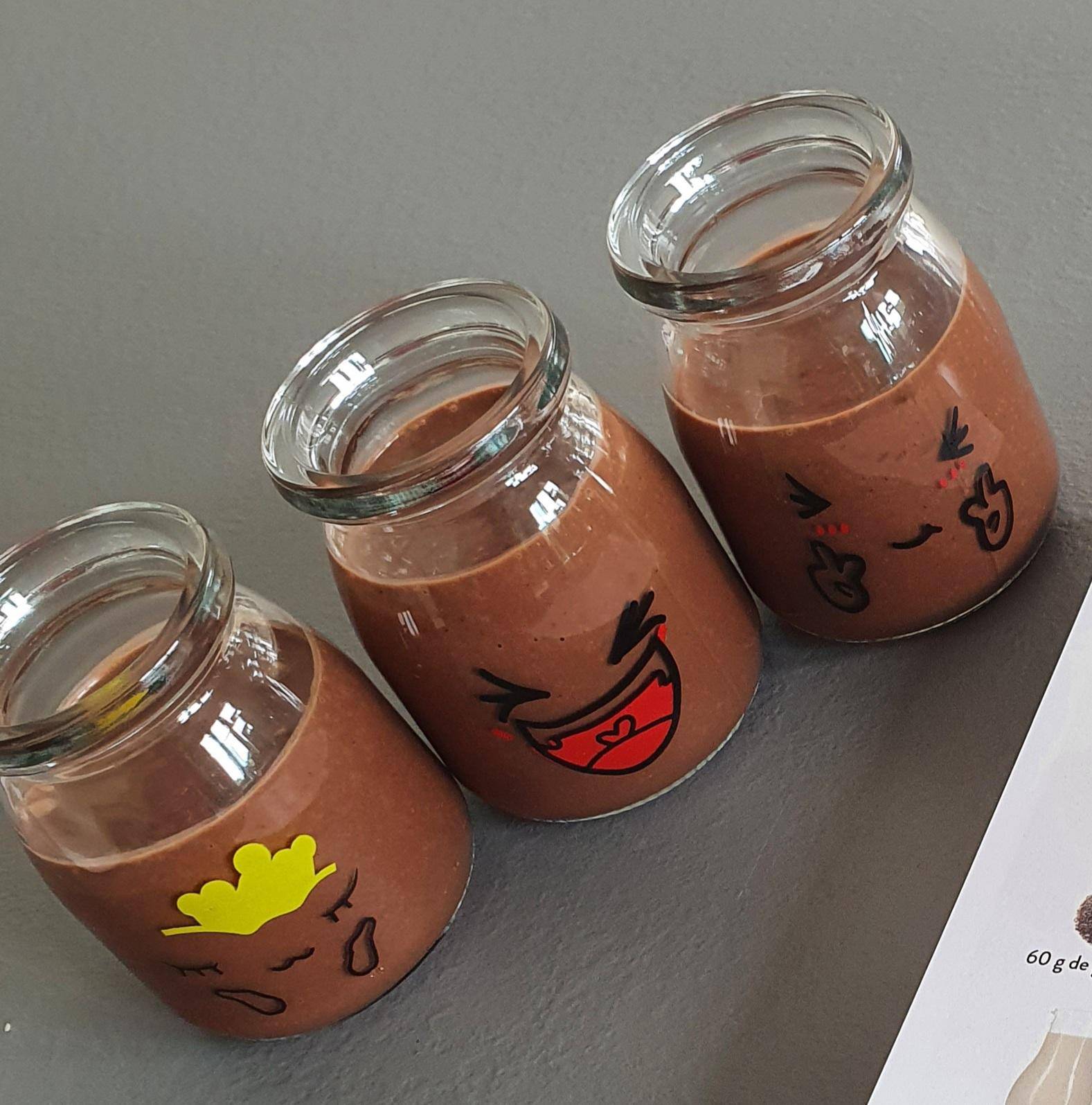 Double mousse au chocolat healthy - Recette Companion Connect XL | Moulinex