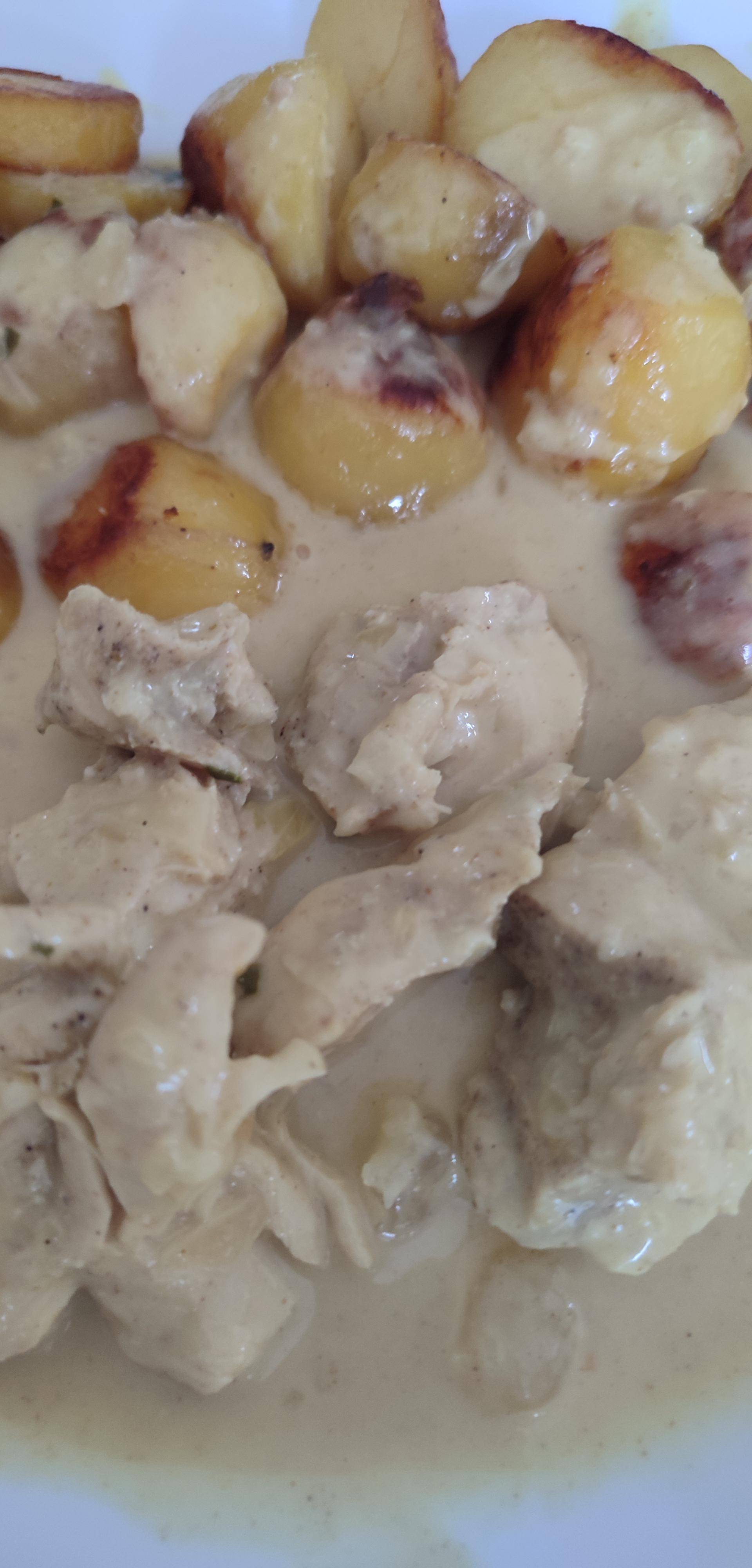 Poulet curry et moutarde - Recette Companion Connect XL | Moulinex