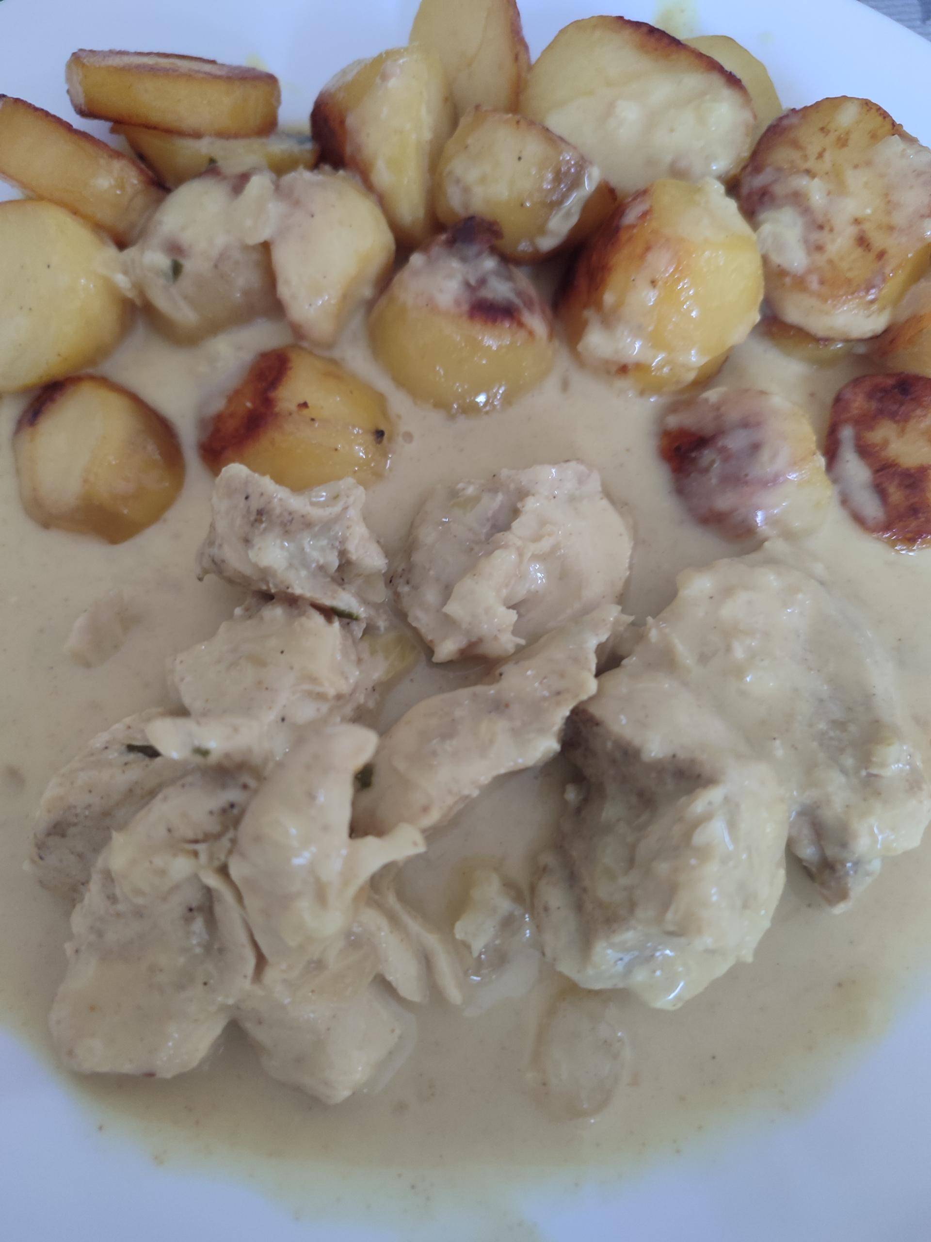 Poulet curry et moutarde - Recette Companion Connect XL | Moulinex