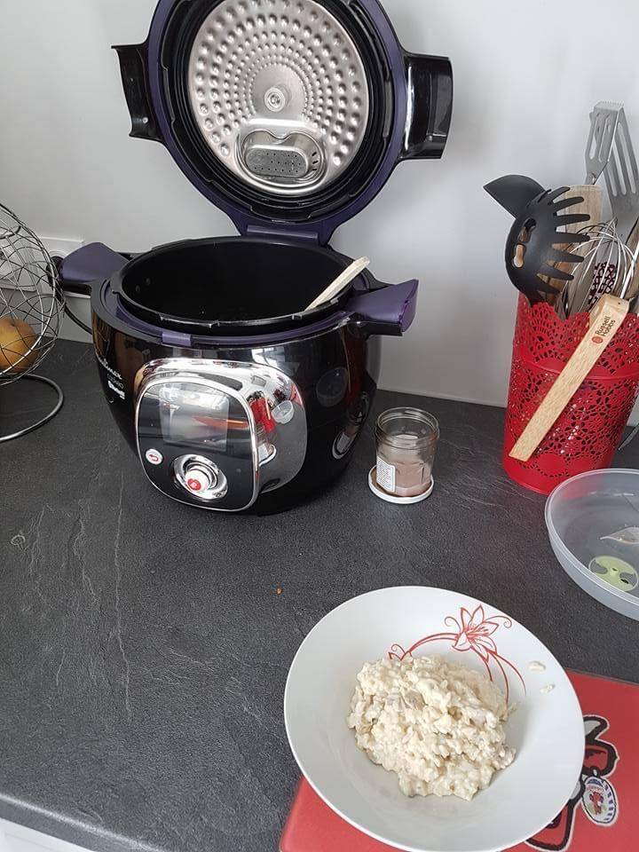 Risotto aux champignons - Recette Cookeo V3 | Moulinex