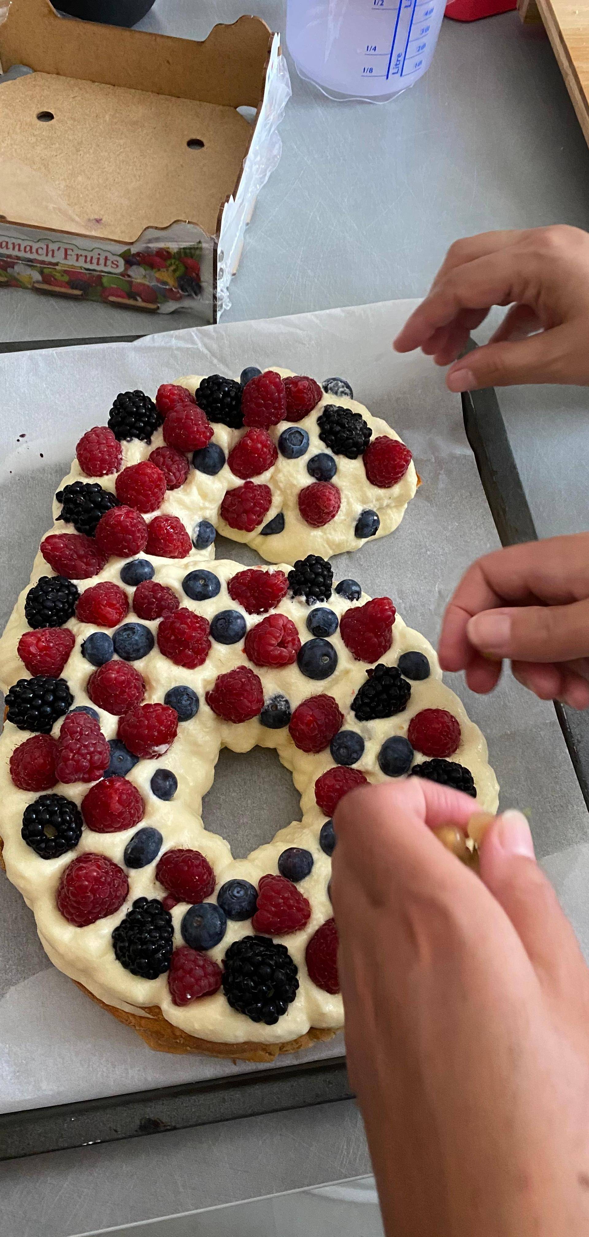Gateau D Anniversaire En Forme De 6