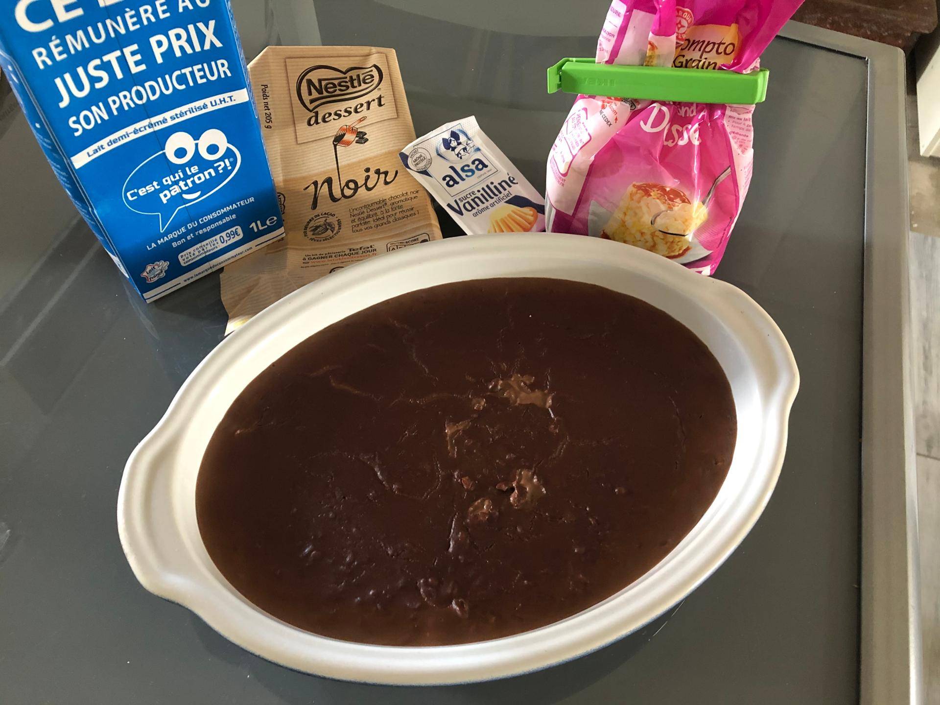 Riz au chocolat - Recette Companion Connect XL | Moulinex