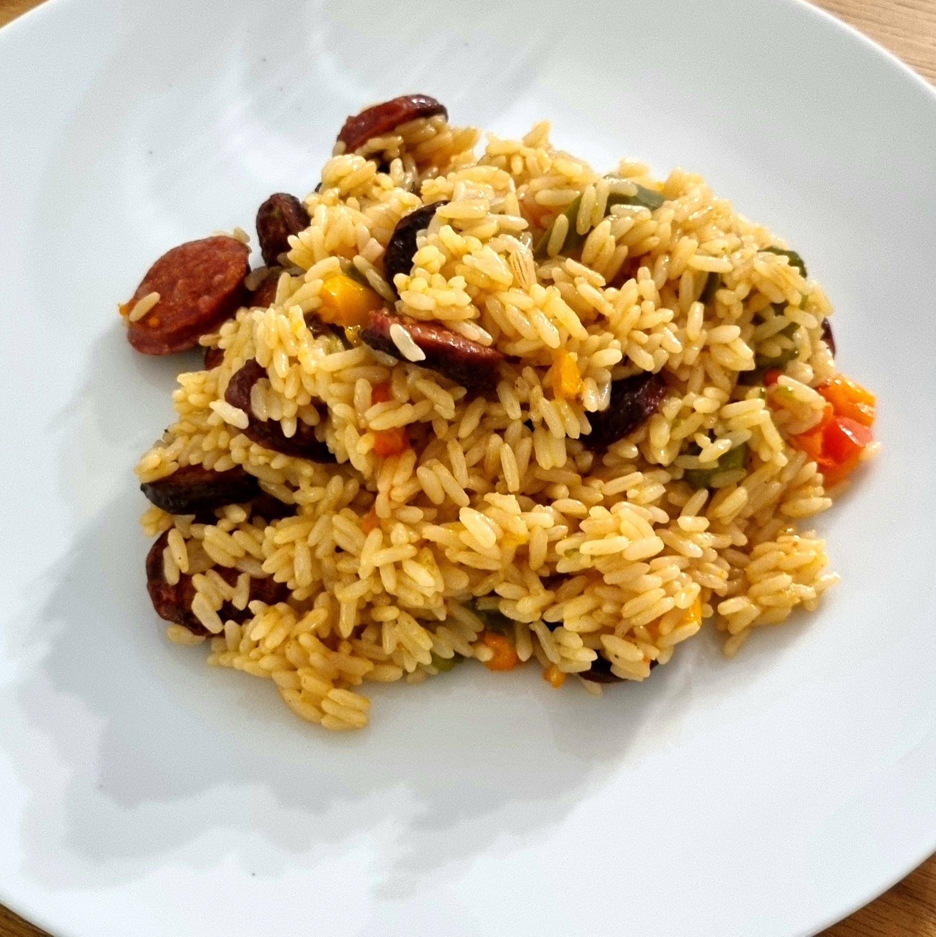 Riz chorizo poivron - Recette Cookeo V3 | Moulinex