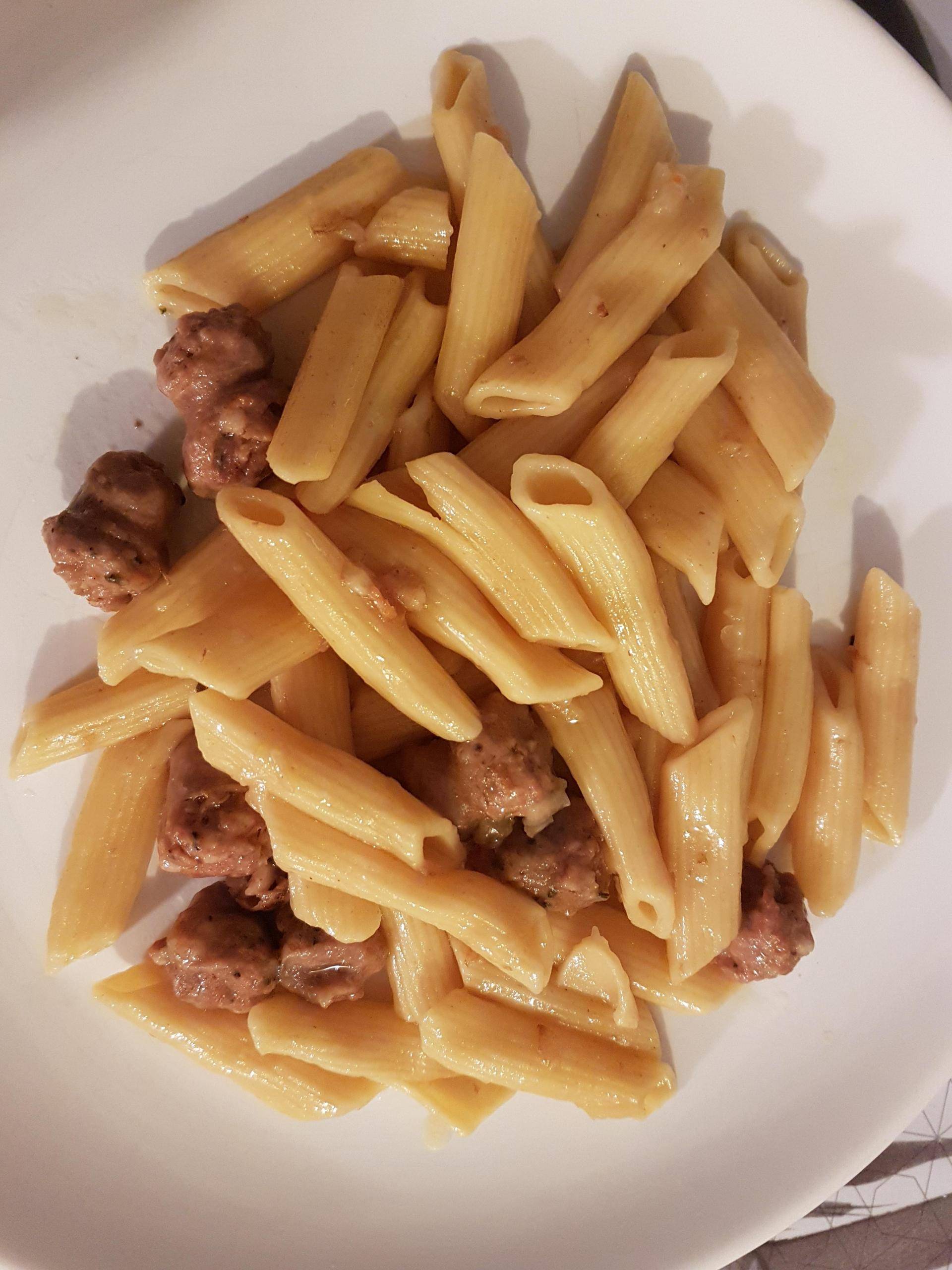 Saucisses italiennes aux penne - Recette Cookeo | Moulinex