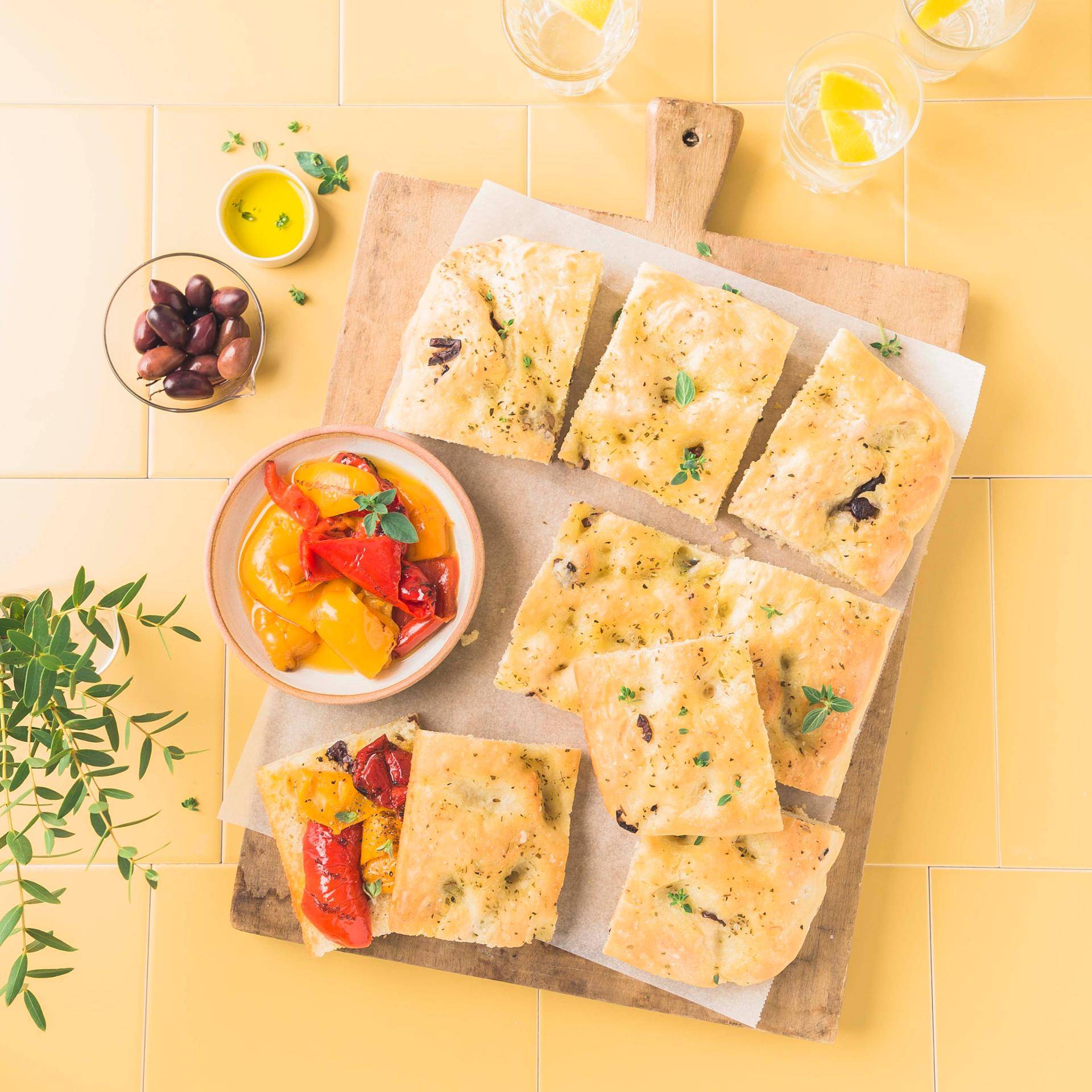 Focaccia maison - Recette Companion | Moulinex