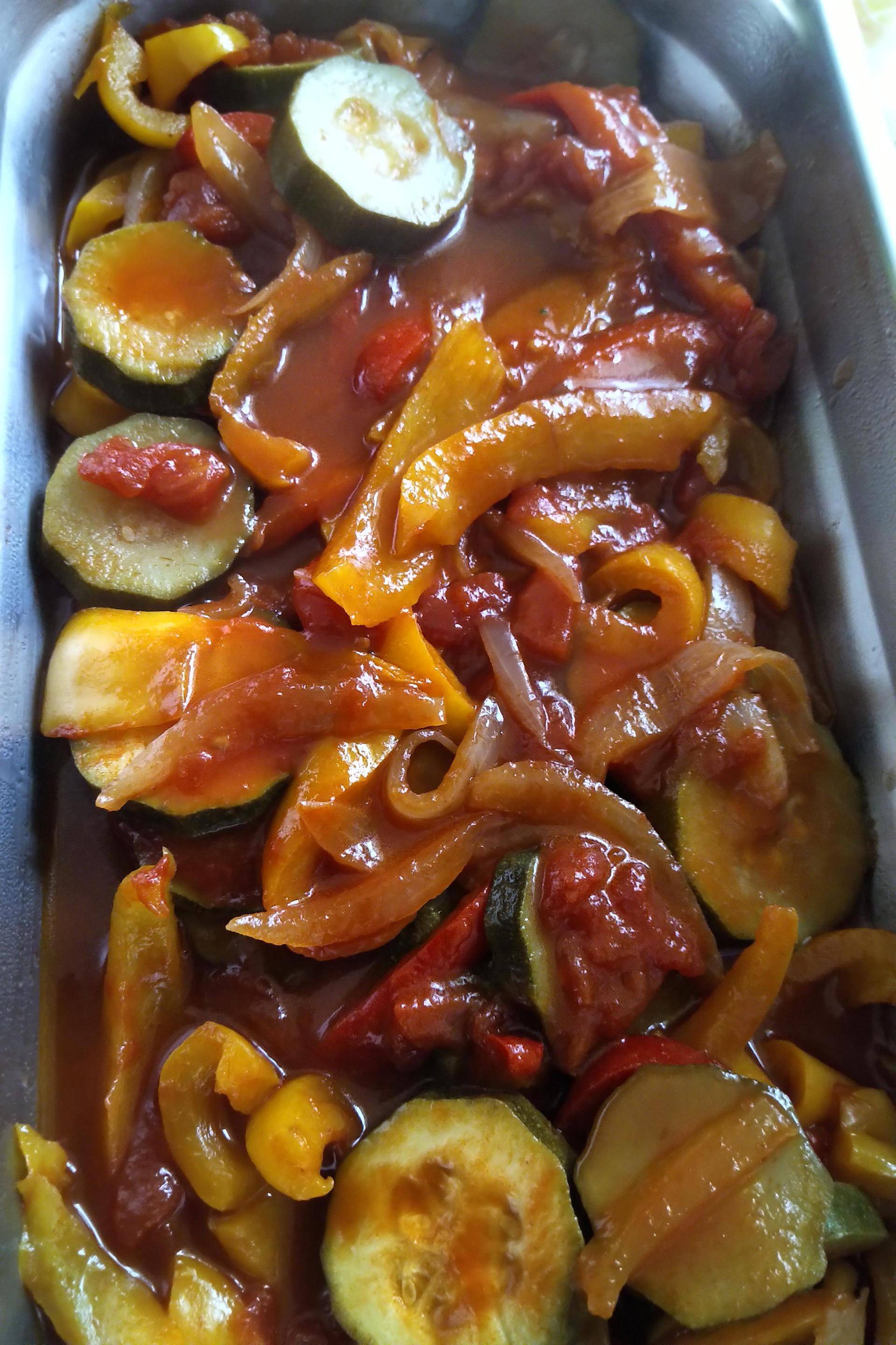 Frita aux poivrons et courgettes - Recette Cookeo | Moulinex