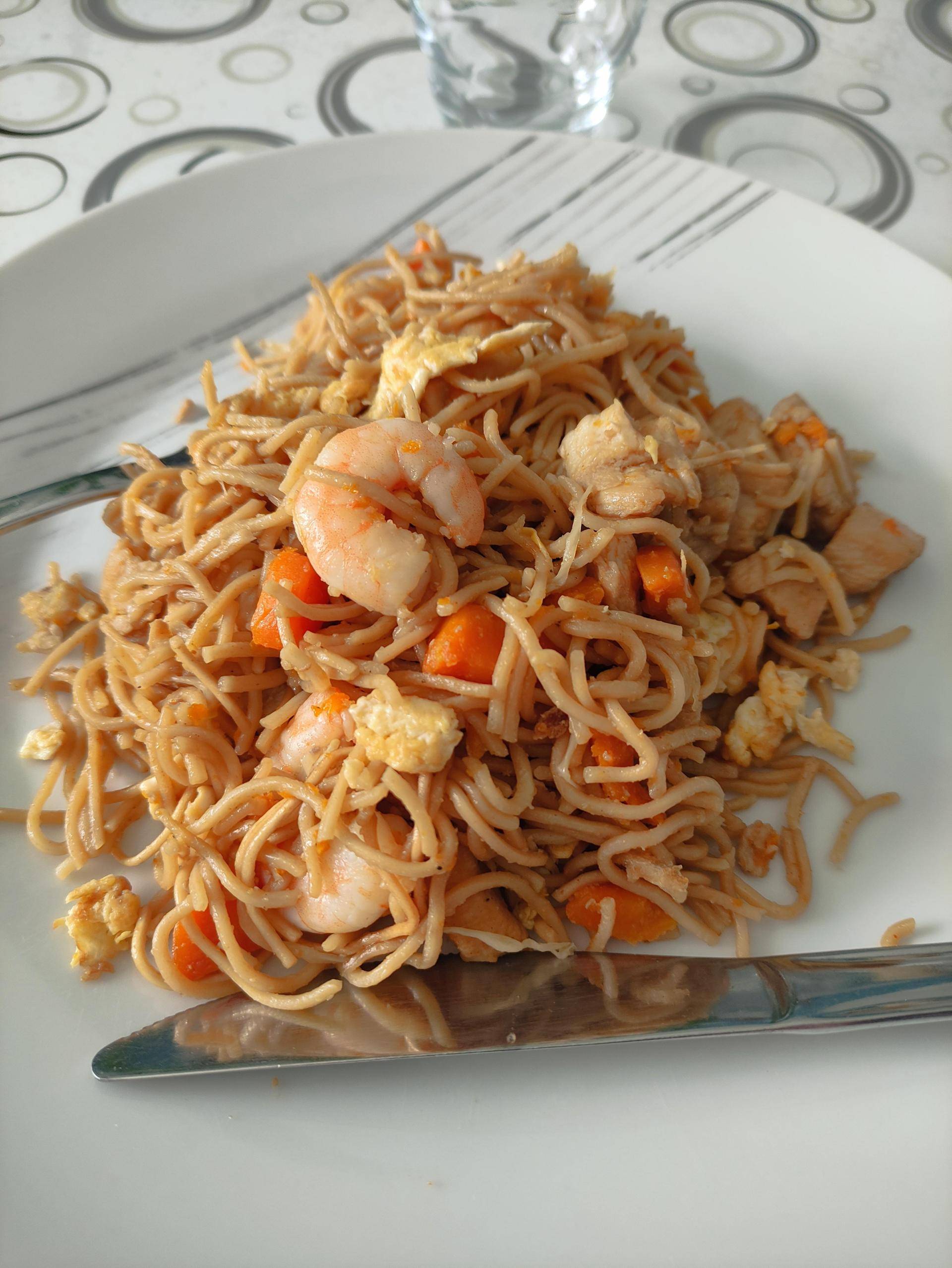 Pad thaï au poulet riz ou nouilles chinoises - Recette Cookeo | Moulinex