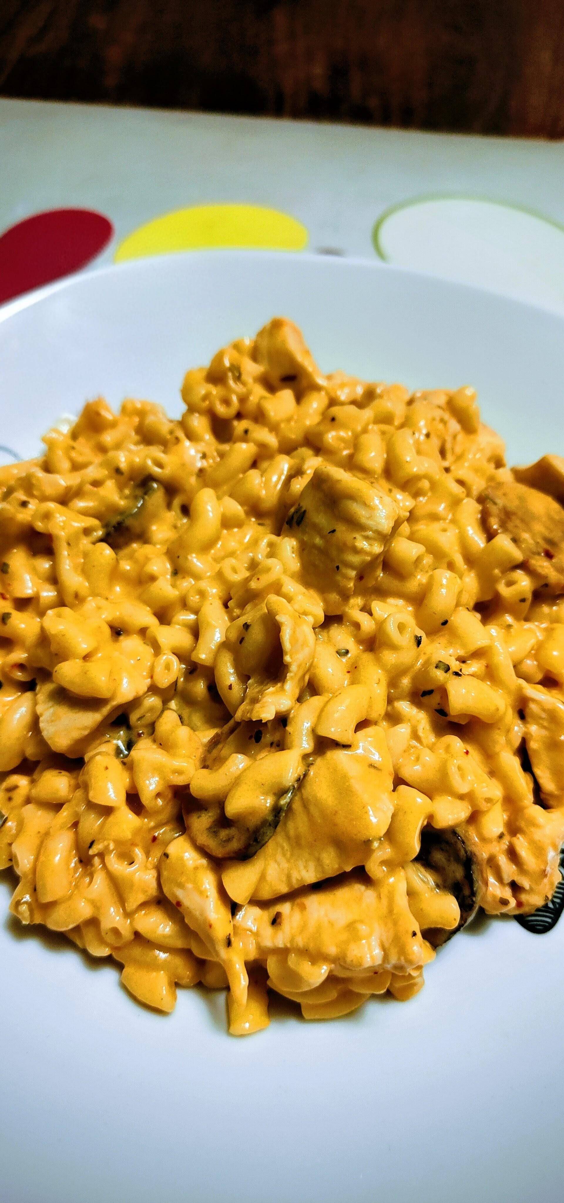 Coquillettes au poulet - Recette Companion Connect XL | Moulinex