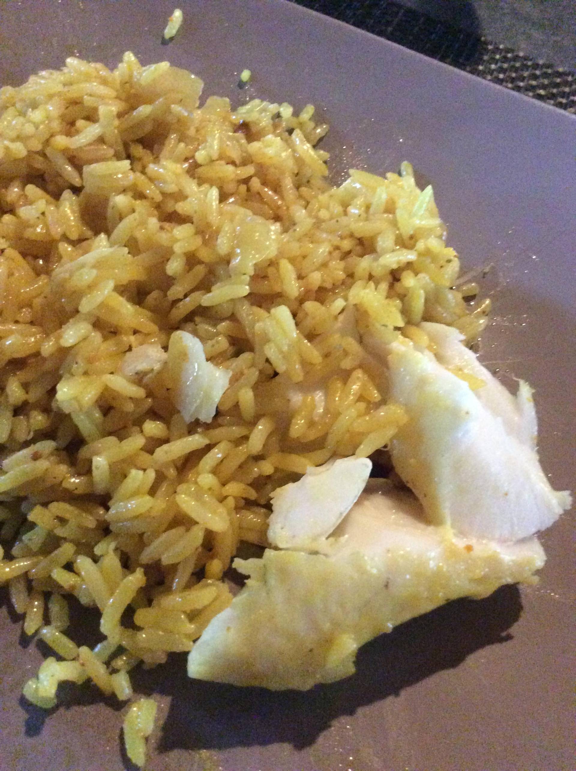 Dos de cabillaud et son riz au curcuma - Recette Cookeo | Moulinex