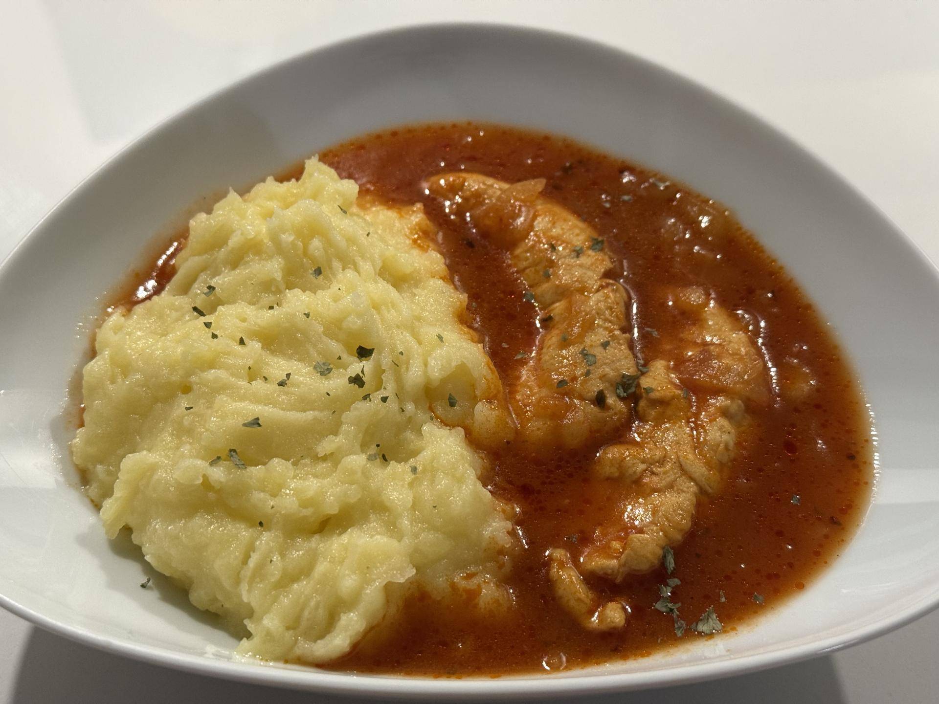 Aiguillettes de poulet et purée de pommes de terre - Recette Cookeo Infinity Autostir | Moulinex