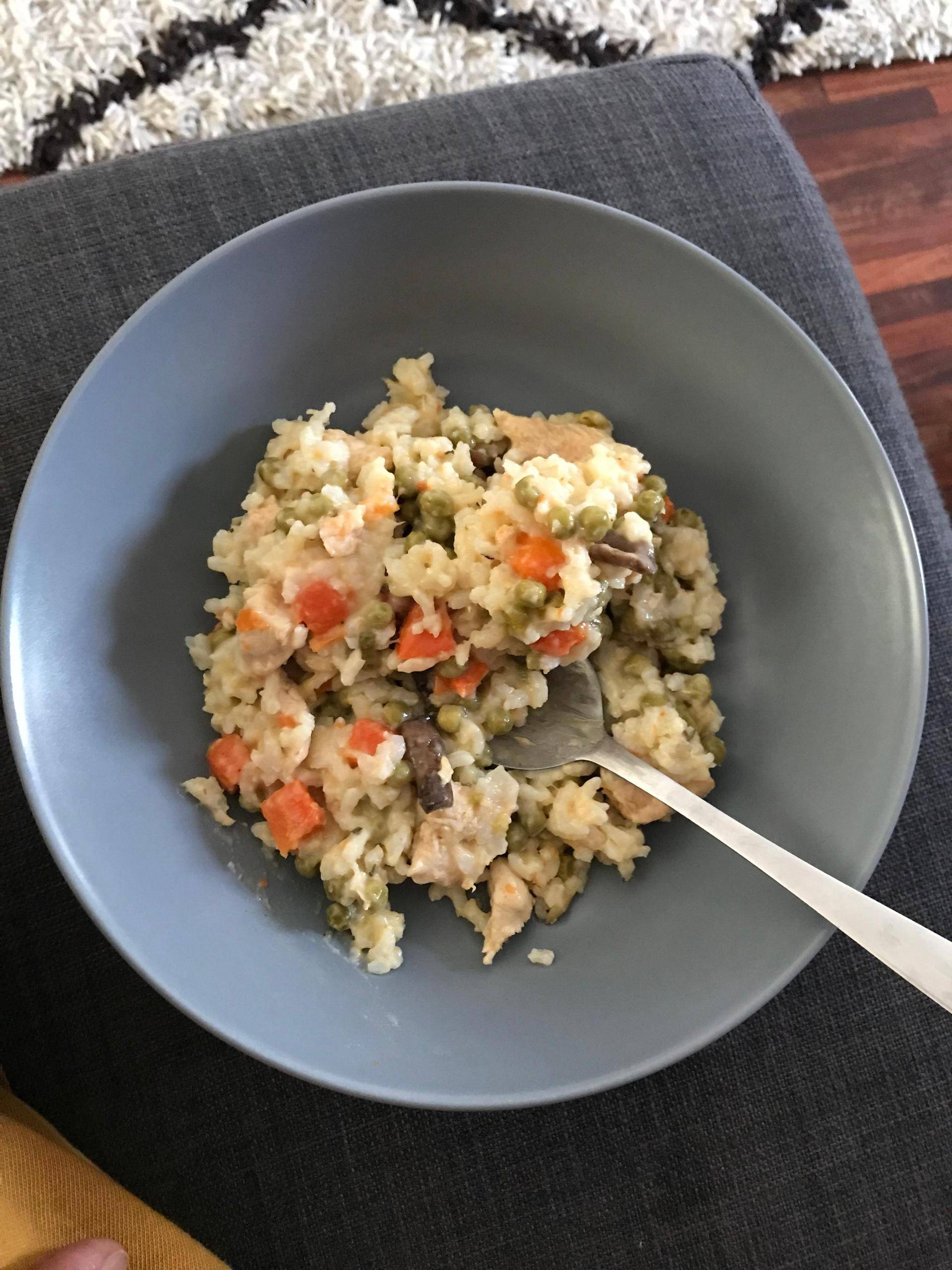Risotto poulet aux légumes - Recette Cookeo | Moulinex