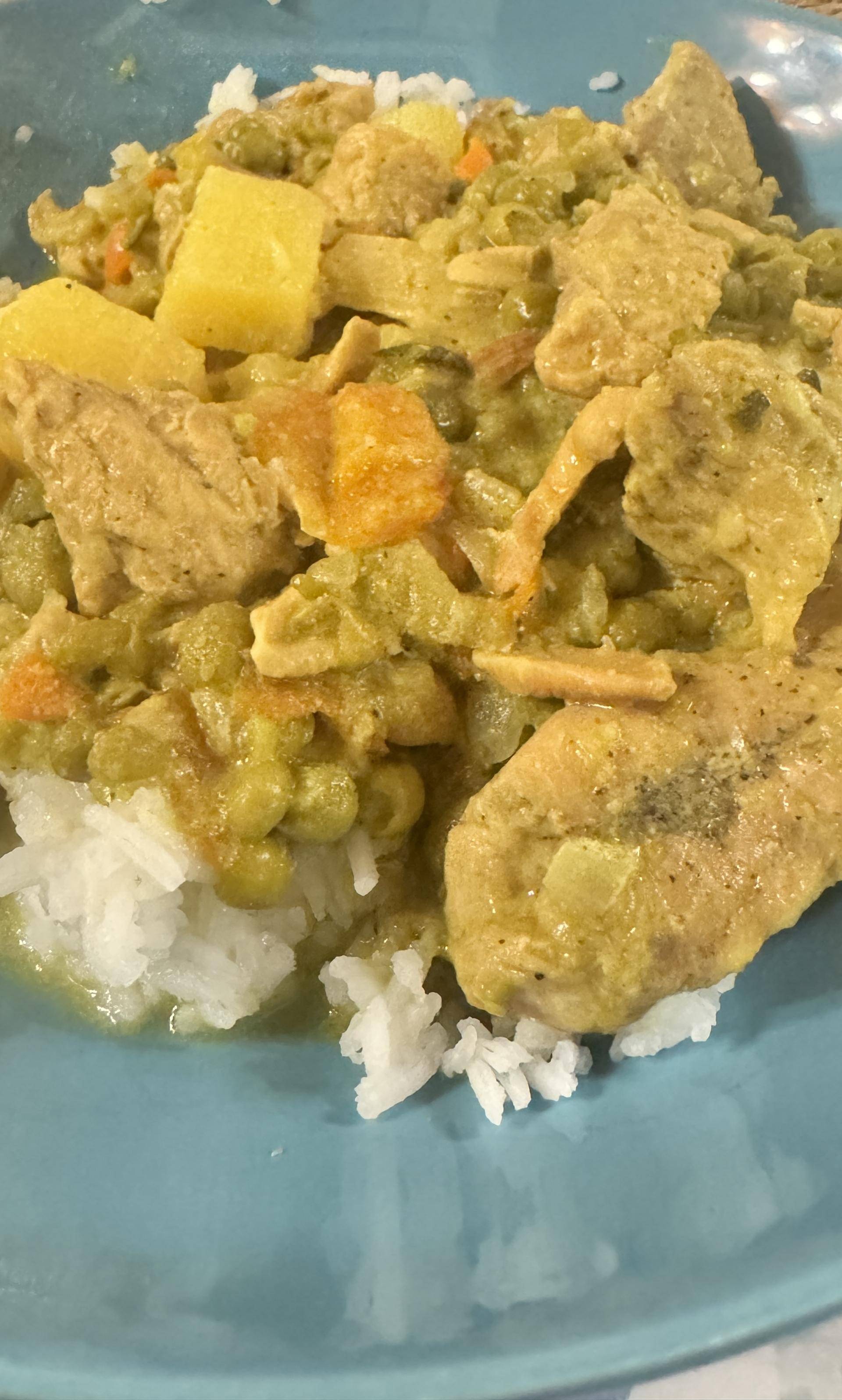 Dinde au curry avec noix de cajou et ananas - Recette Cookeo Infinity Autostir | Moulinex