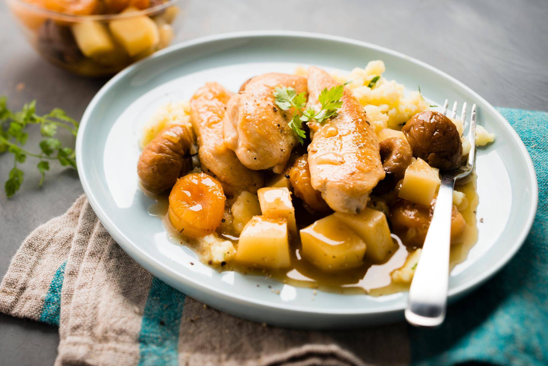 Poulet aux abricots - Recette Cookeo | Moulinex