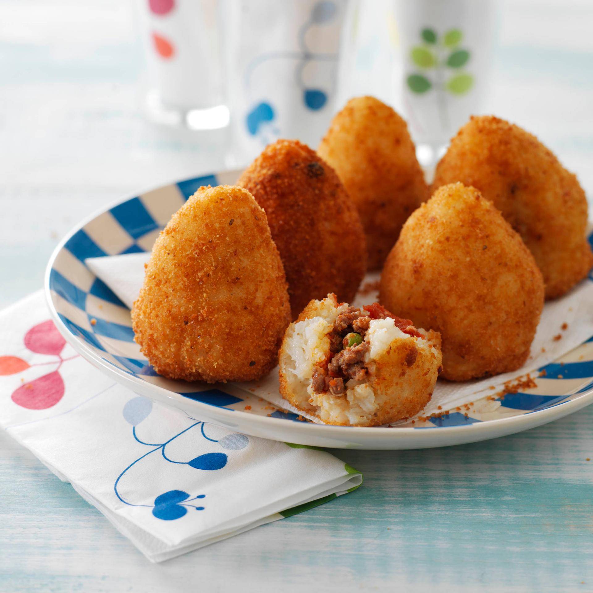 Arancini croquettes de risotto - Recette Companion | Moulinex