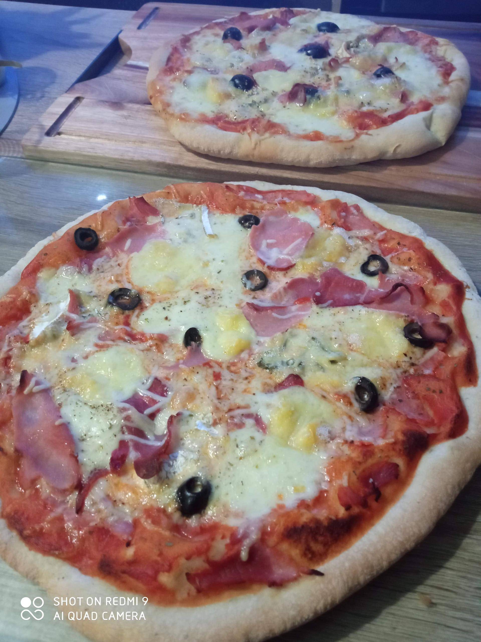 Pizza pâte épaisse - Recette Companion Connect XL | Moulinex