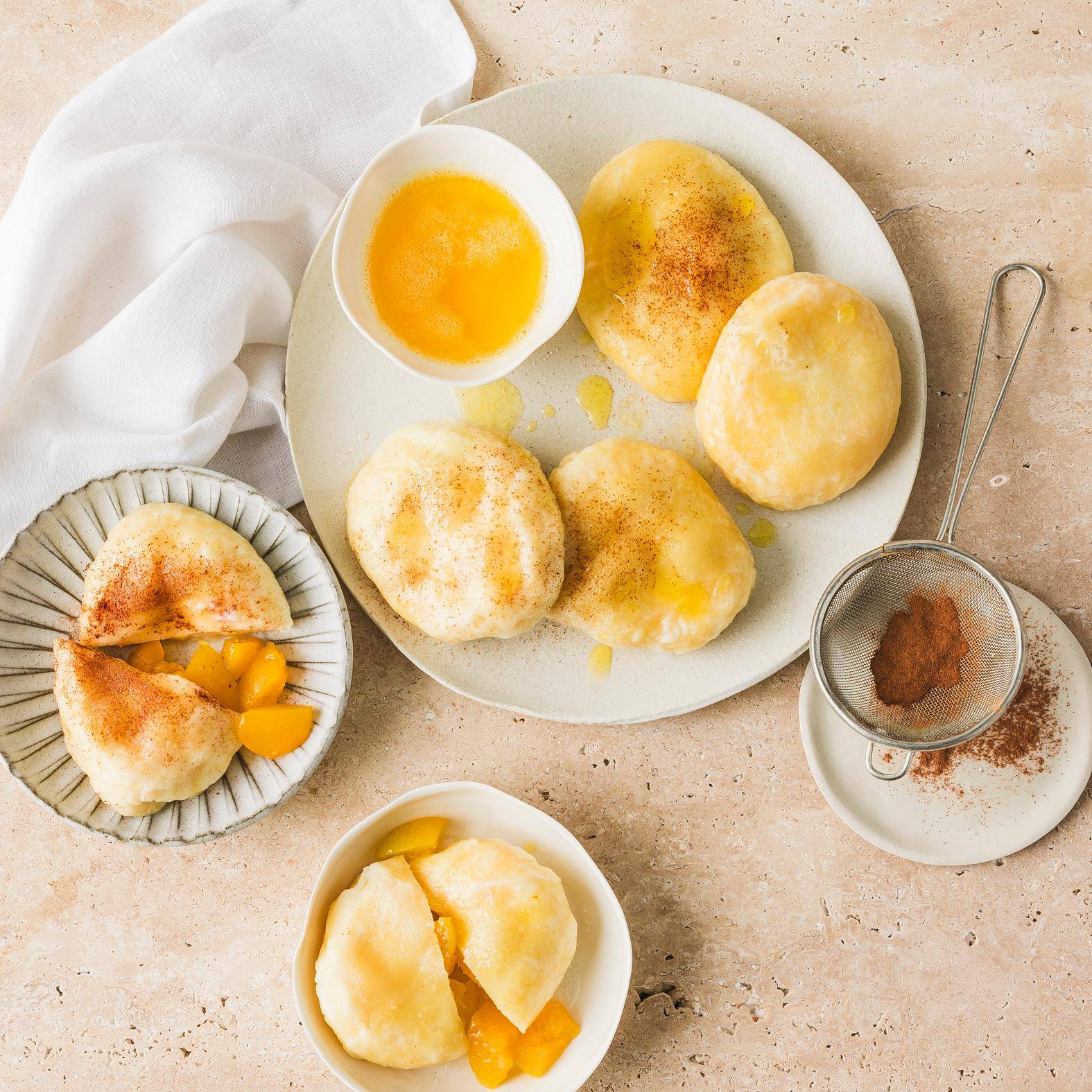 Dumplings aux fruits - Recette Kitchen Machines Touch/Touch + | Moulinex