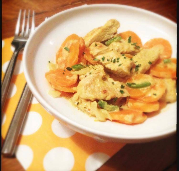 Colombo de poulet aux carottes - Recette Cookeo | Moulinex
