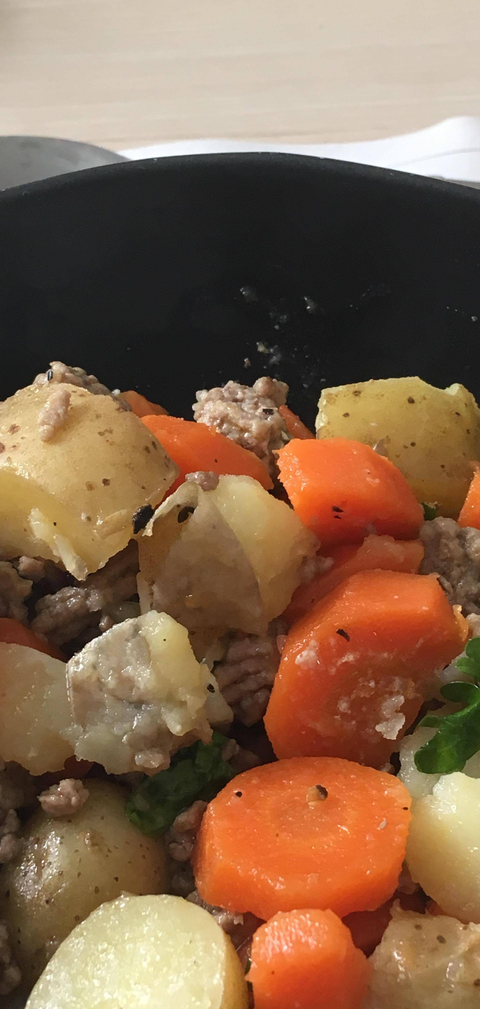 Gehakt met wortel en aardappelen - Recette Cookeo V3 | Moulinex