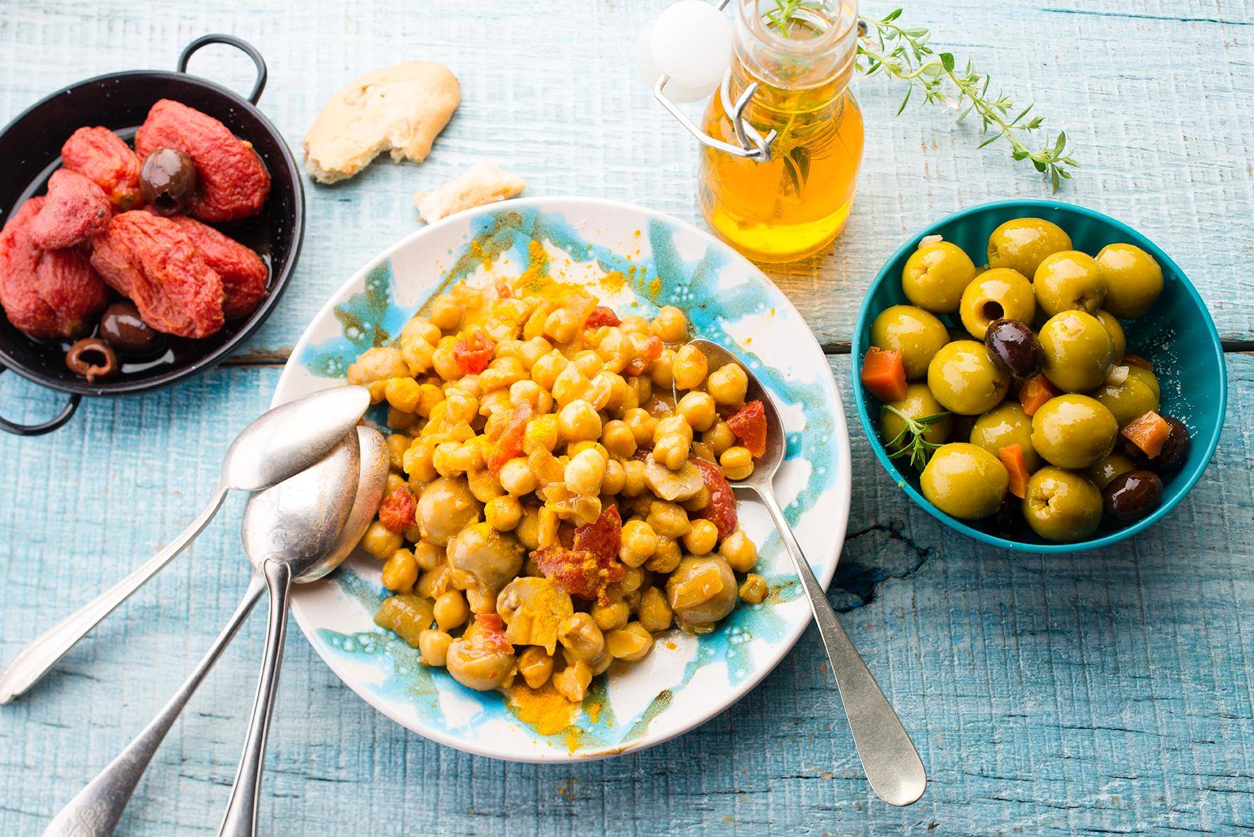 Kikkererwten en champignons - Recette Cookeo | Moulinex