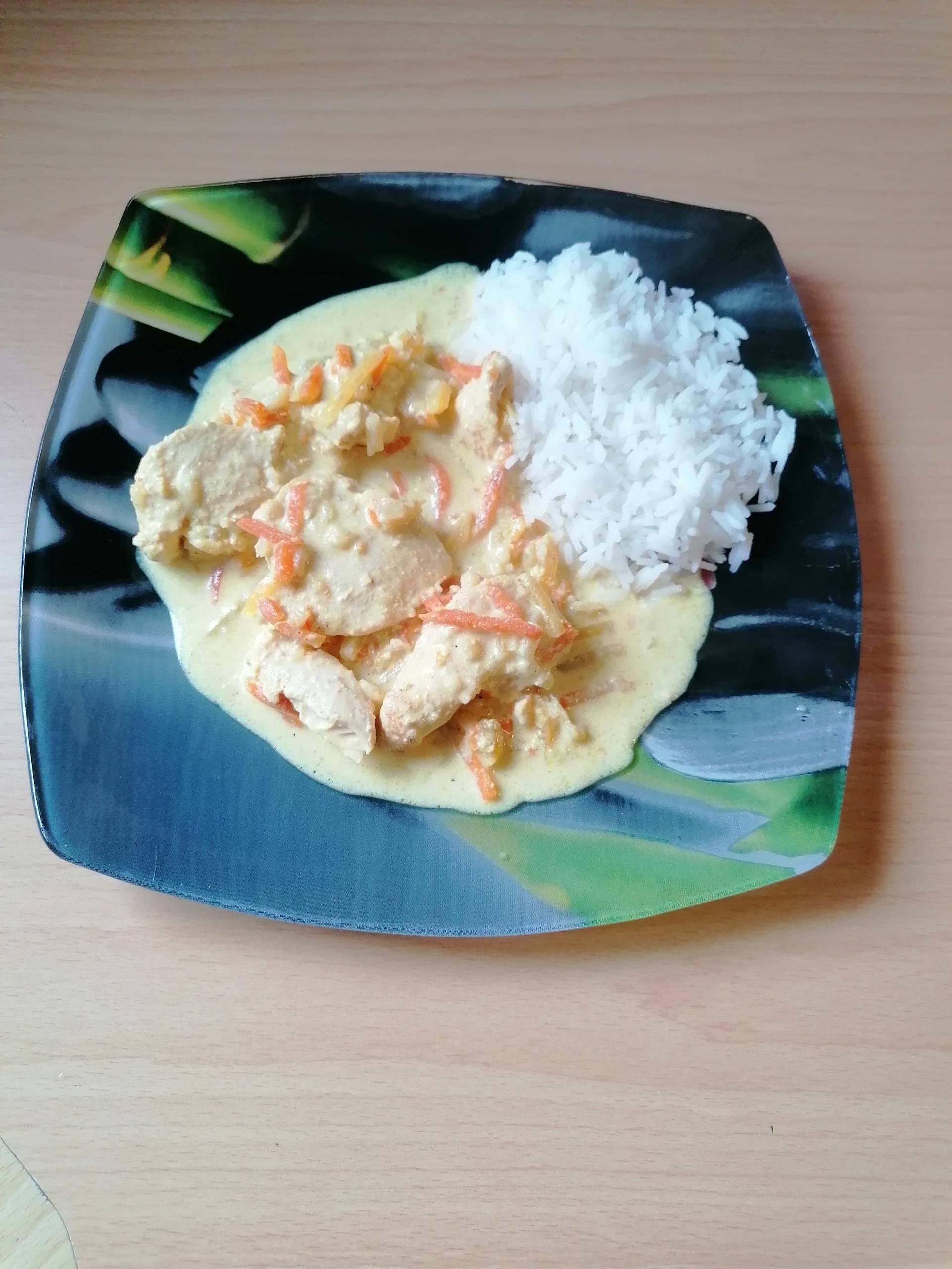 Poulet et julienne de légumes, lait de coco - Recette Cookeo | Moulinex