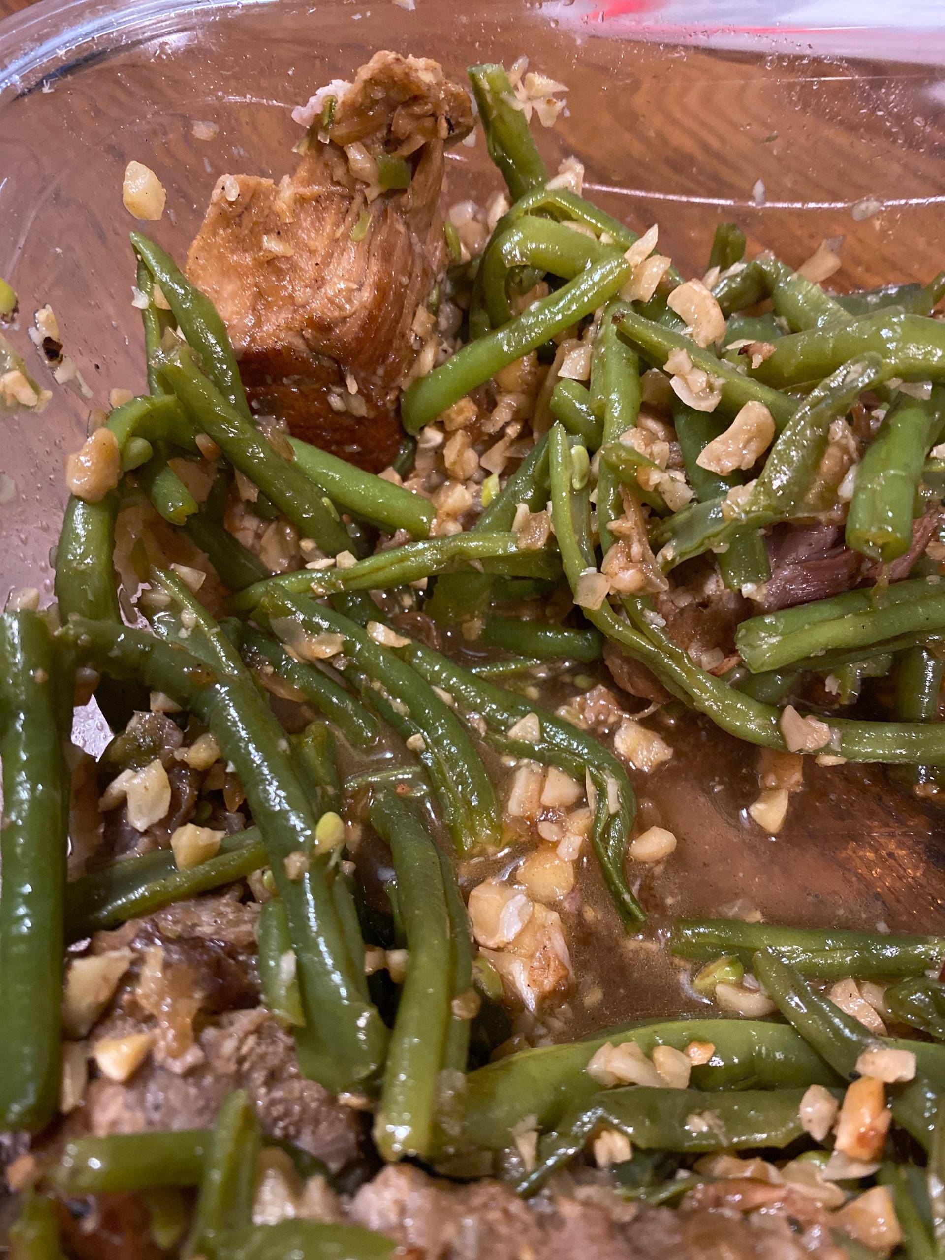 Rôti de porc haricots vert et noix de cajou - Recette Cookeo | Moulinex