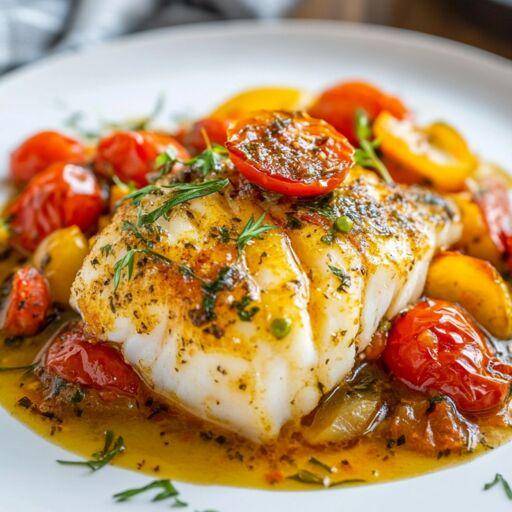 Vis met paprika en tomaat - Recette Cookeo | Moulinex