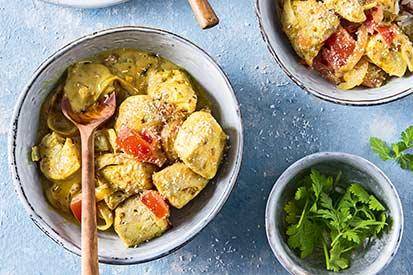 Ragoût de poulet thaï - Recette Cook'in One | Moulinex