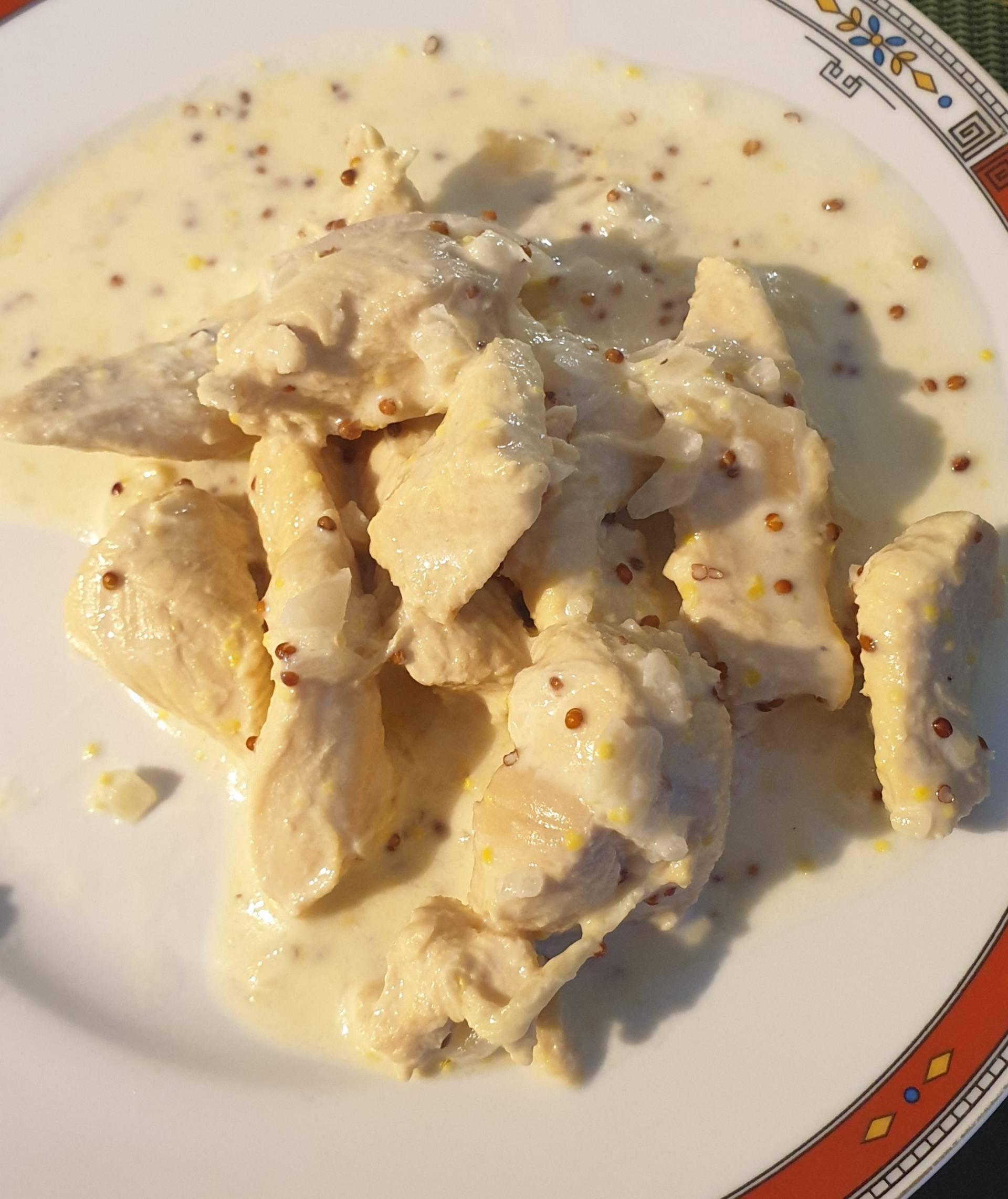 Poulet moutarde à l'ancienne - Recette Companion | Moulinex