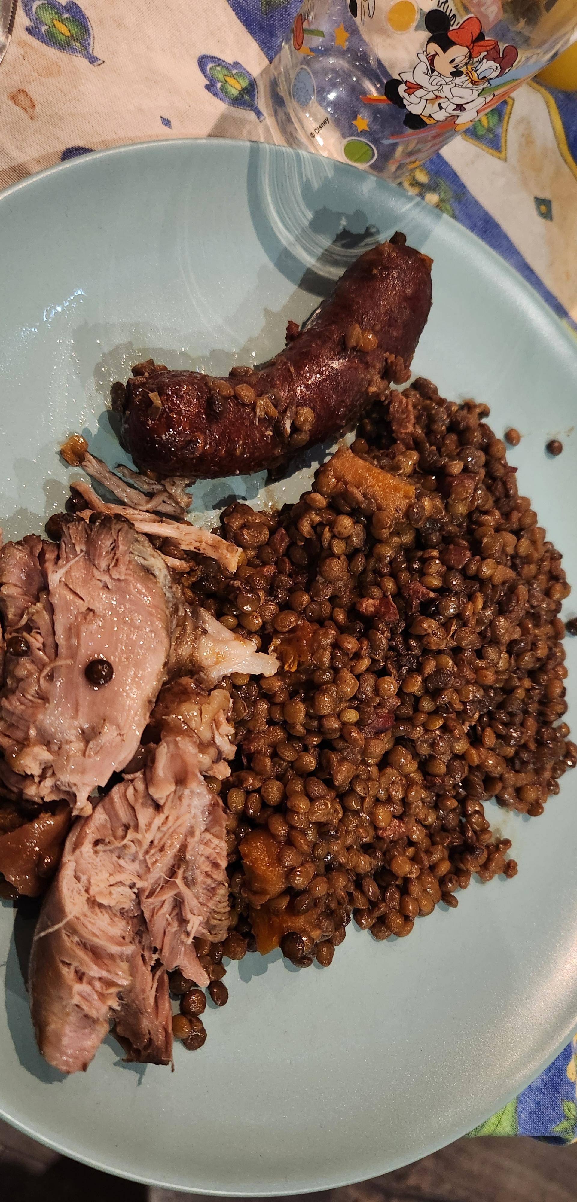 Jarret de porc aux lentilles - Recette Cookeo V3 | Moulinex