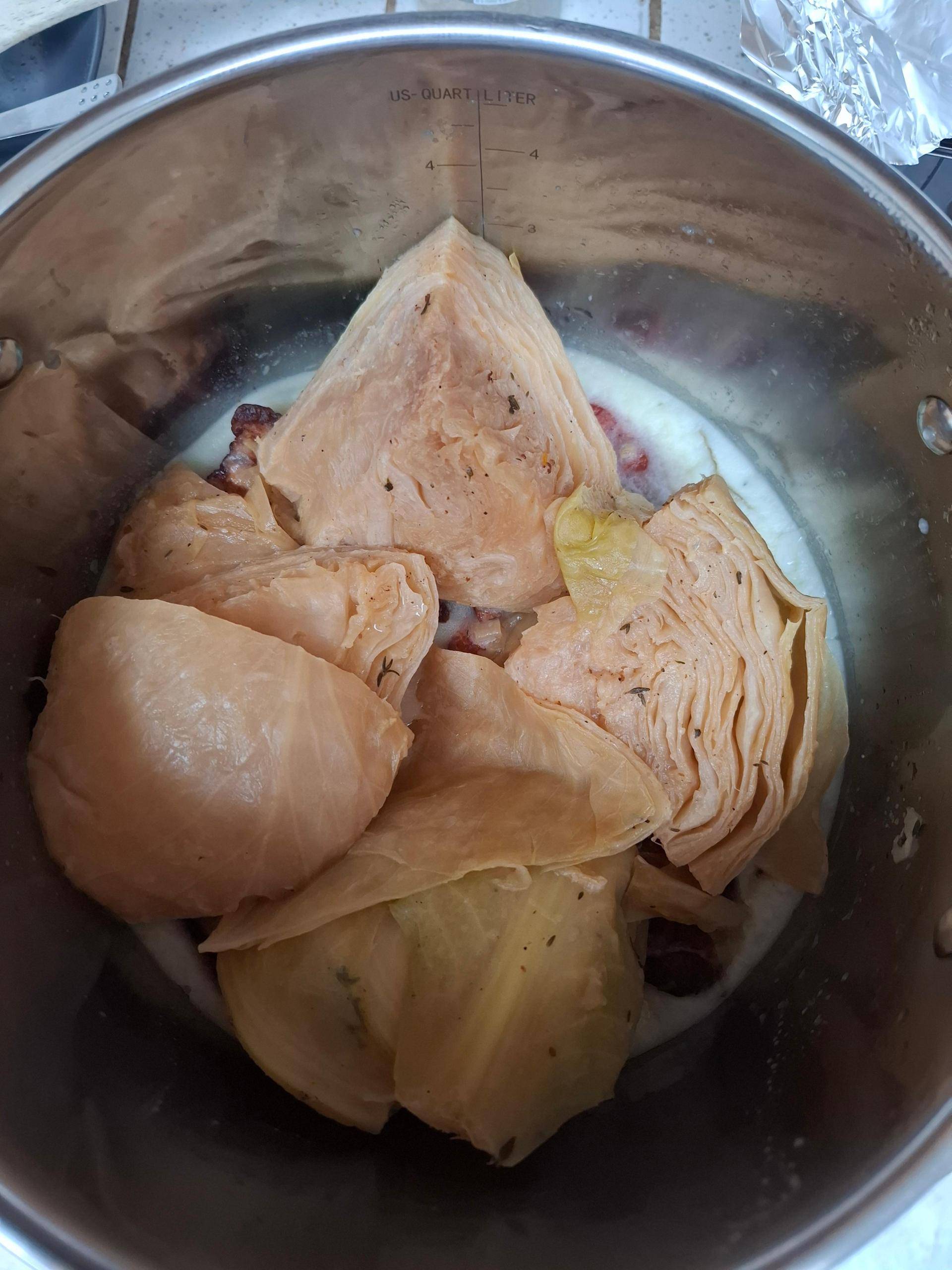Chou blanc au lards fumés - Recette Cookeo | Moulinex