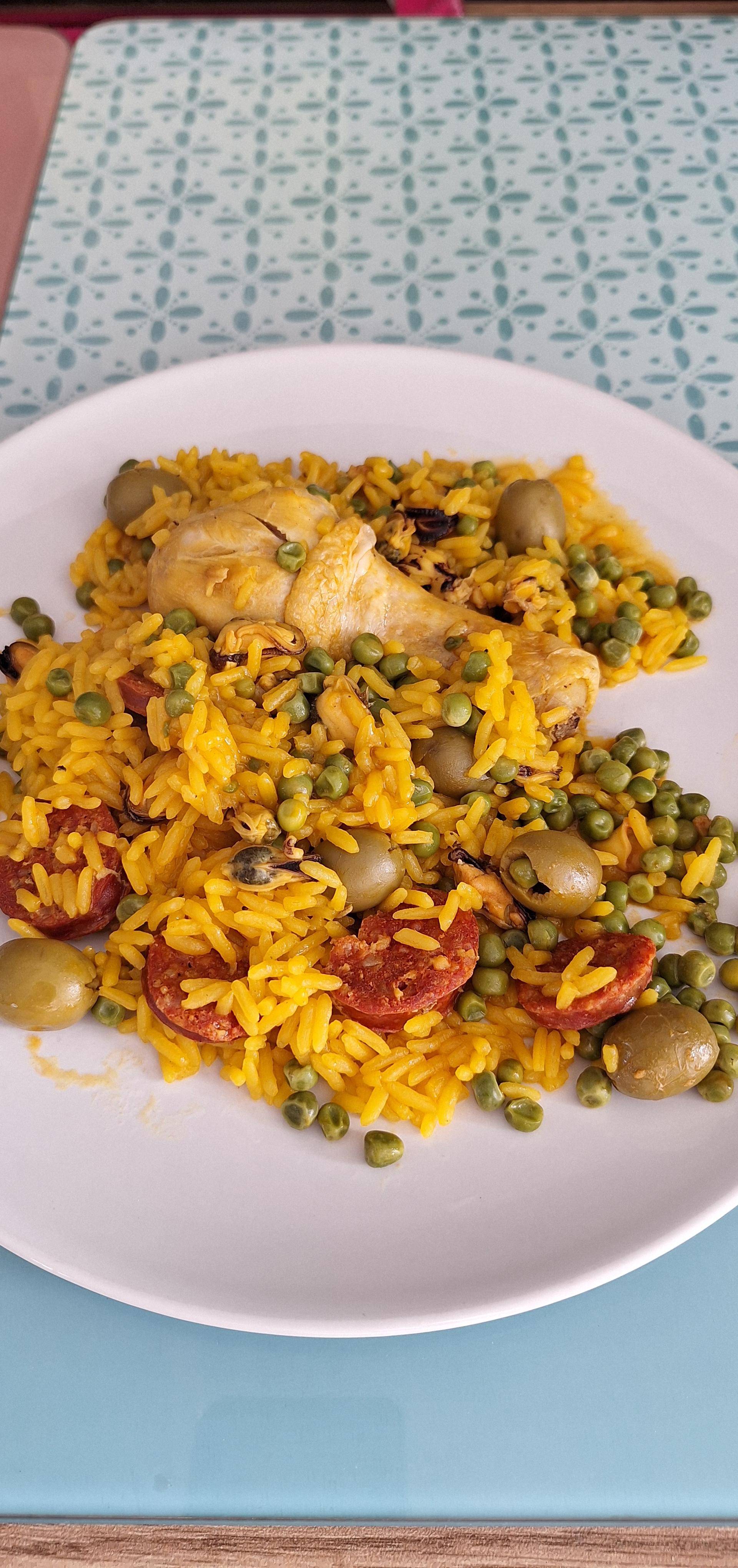 Paëlla poulet & fruits de mer de Jen - Recette Cookeo | Moulinex