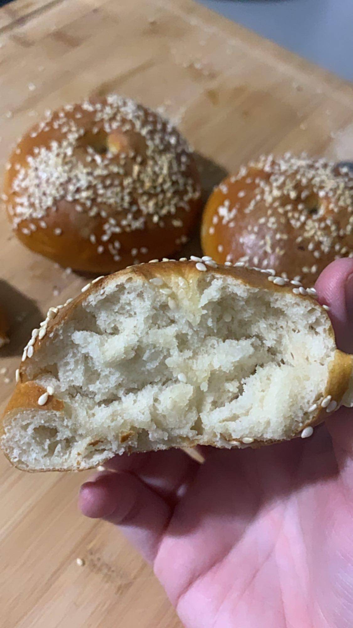 Pain bagel - Recette Companion Connect XL | Moulinex