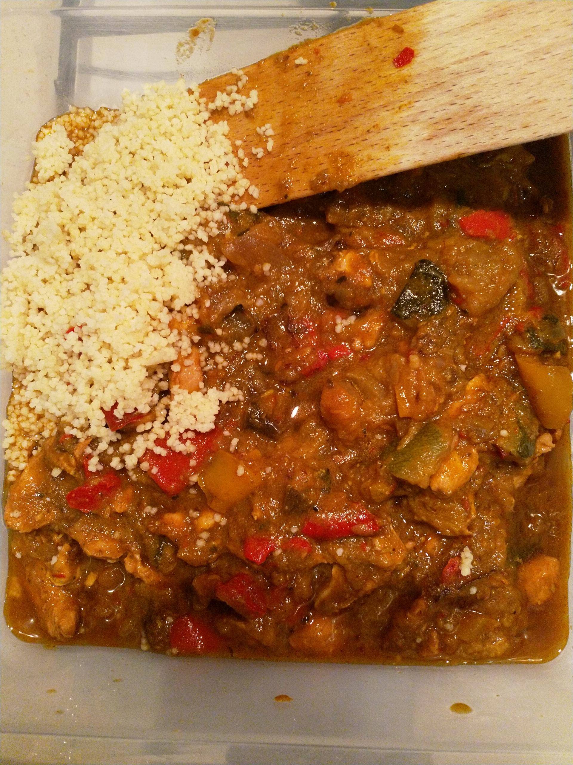 Tajine de légumes surgelés au poulet - Recette Cookeo | Moulinex