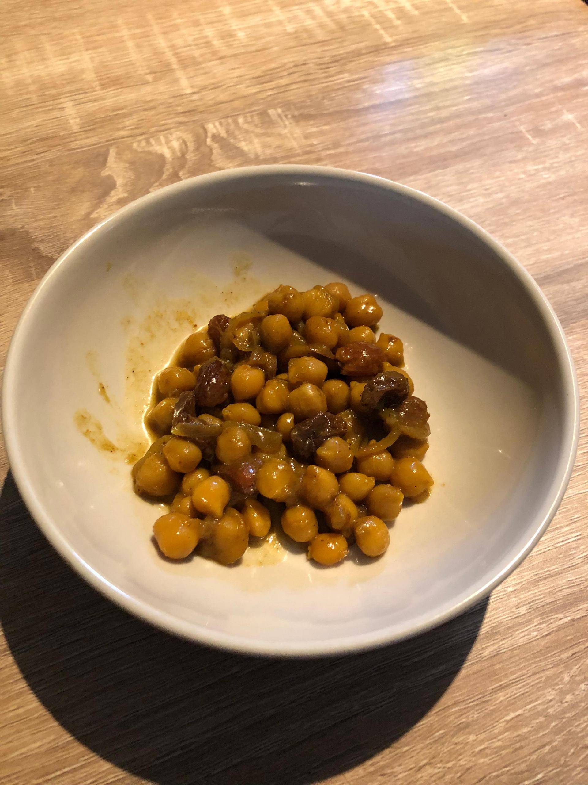 Pois chiches & raisins - Recette Cookeo | Moulinex