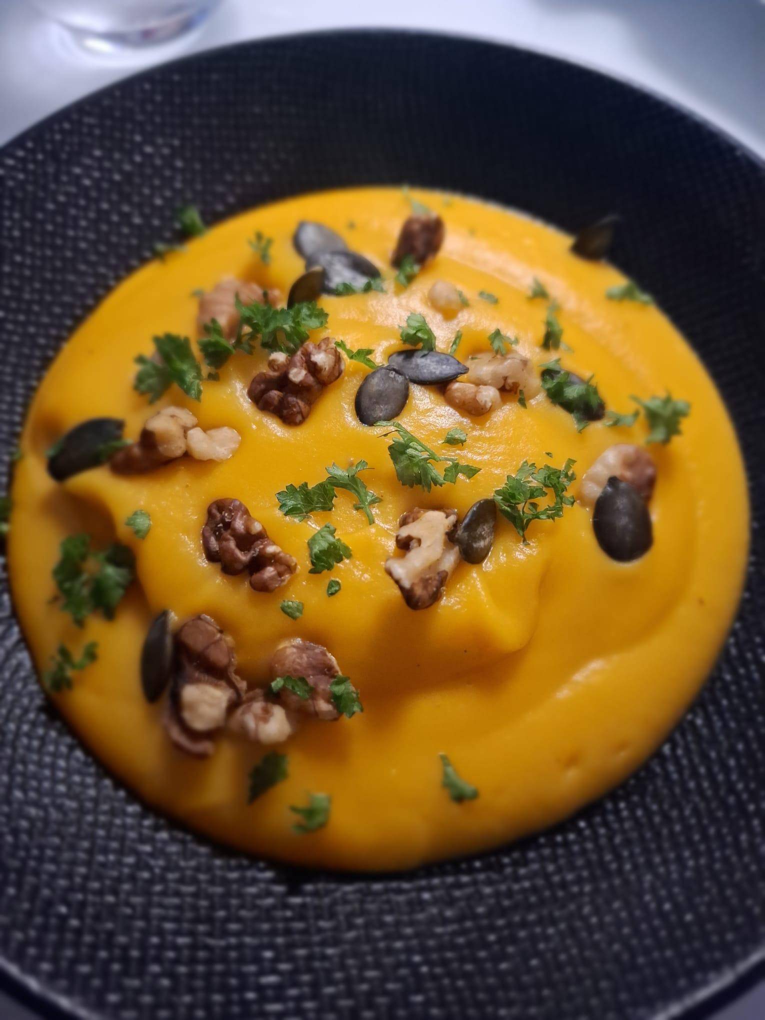 Velouté de Butternut d’automne - Recette Cookeo | Moulinex