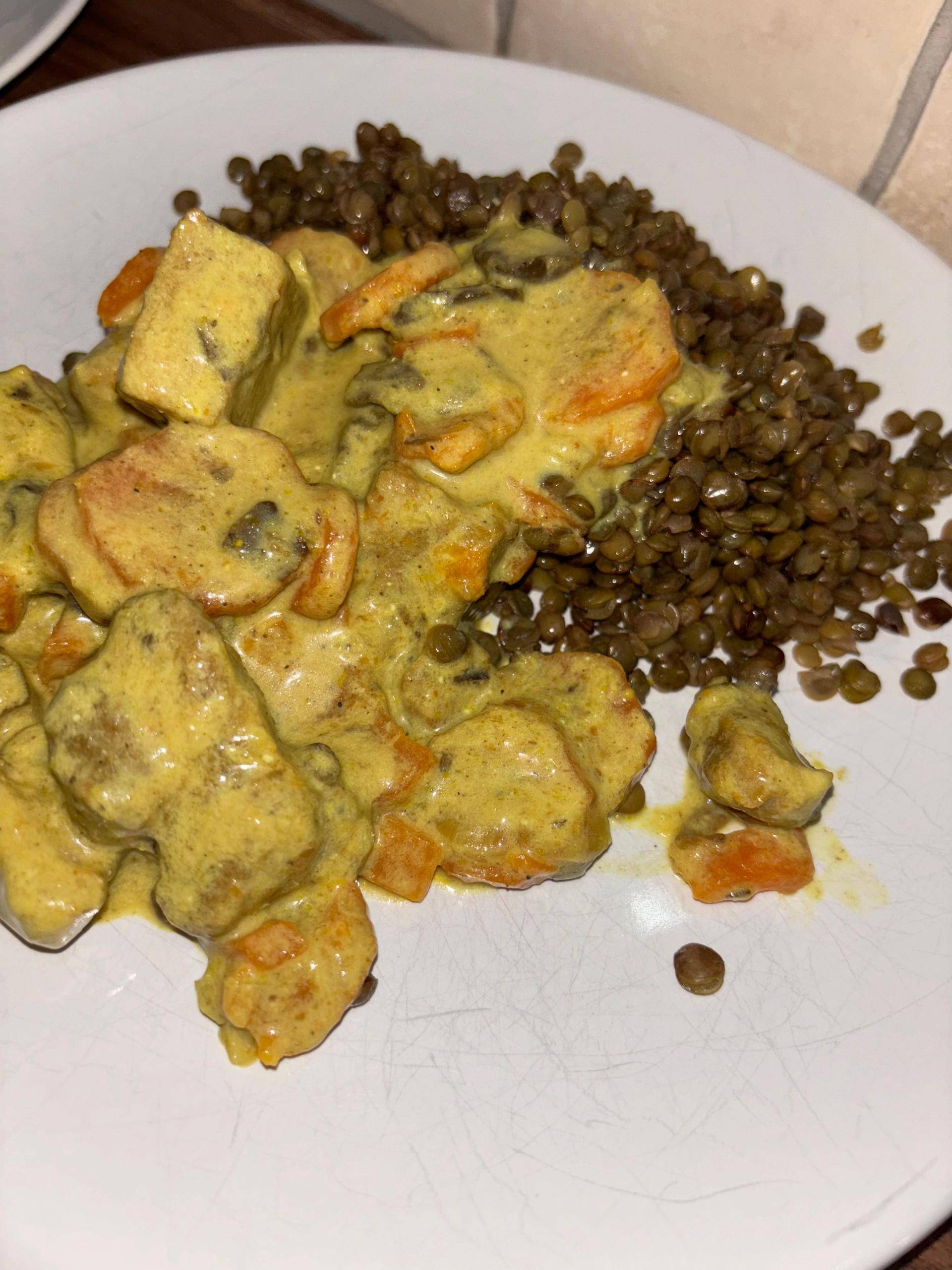 Cube de porc au curry - Recette Cookeo | Moulinex