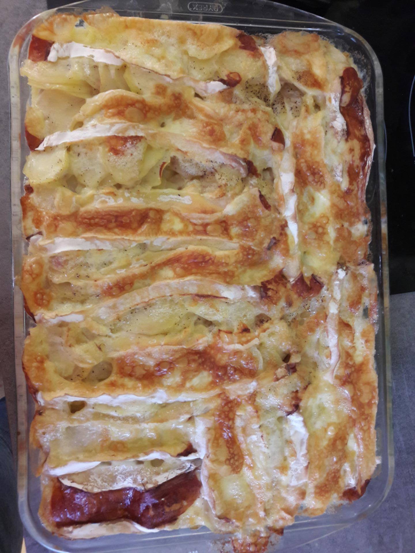 Gratin de pommes de terre au mont d'Or - Recette Companion | Moulinex