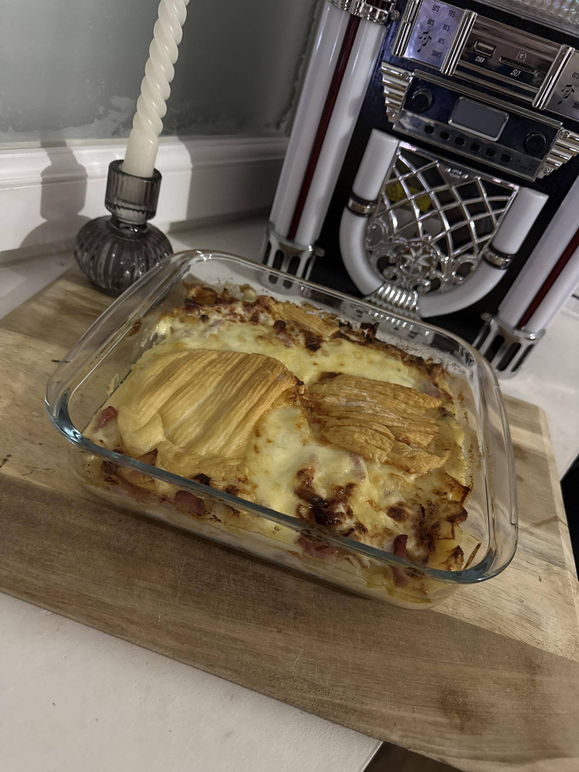 Tartiflette - Recette Easy Fry Mega | Moulinex