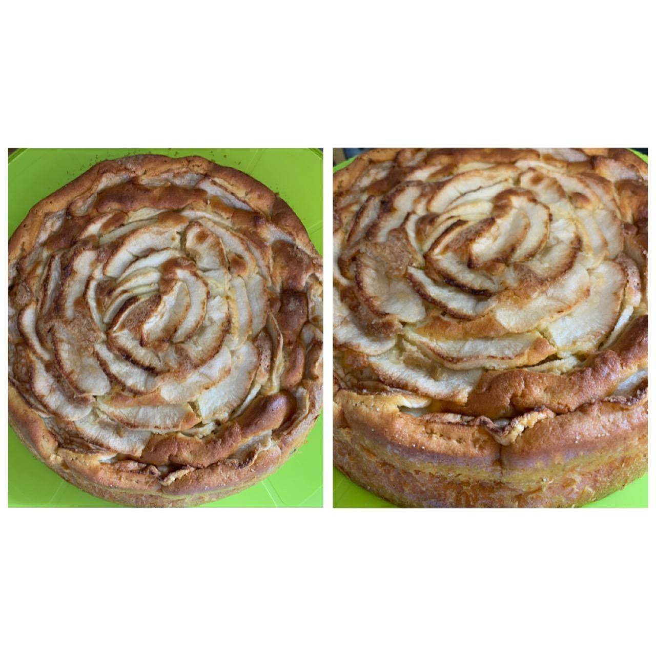 Gâteau aux pommes Mascarpone et pépites de chocolat - Recette Companion Connect XL | Moulinex
