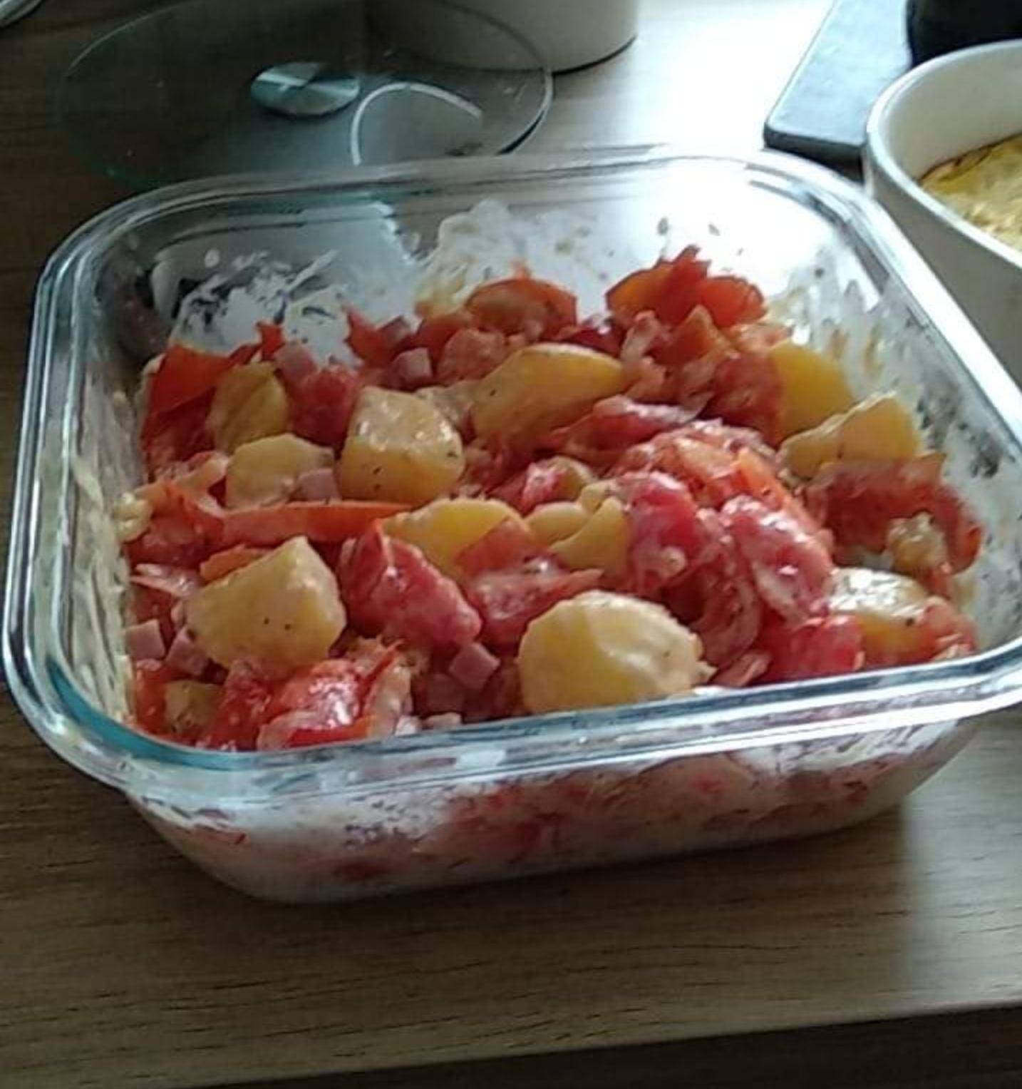 Salade de pommes de terre Tomates - Recette Cookeo V3 | Moulinex