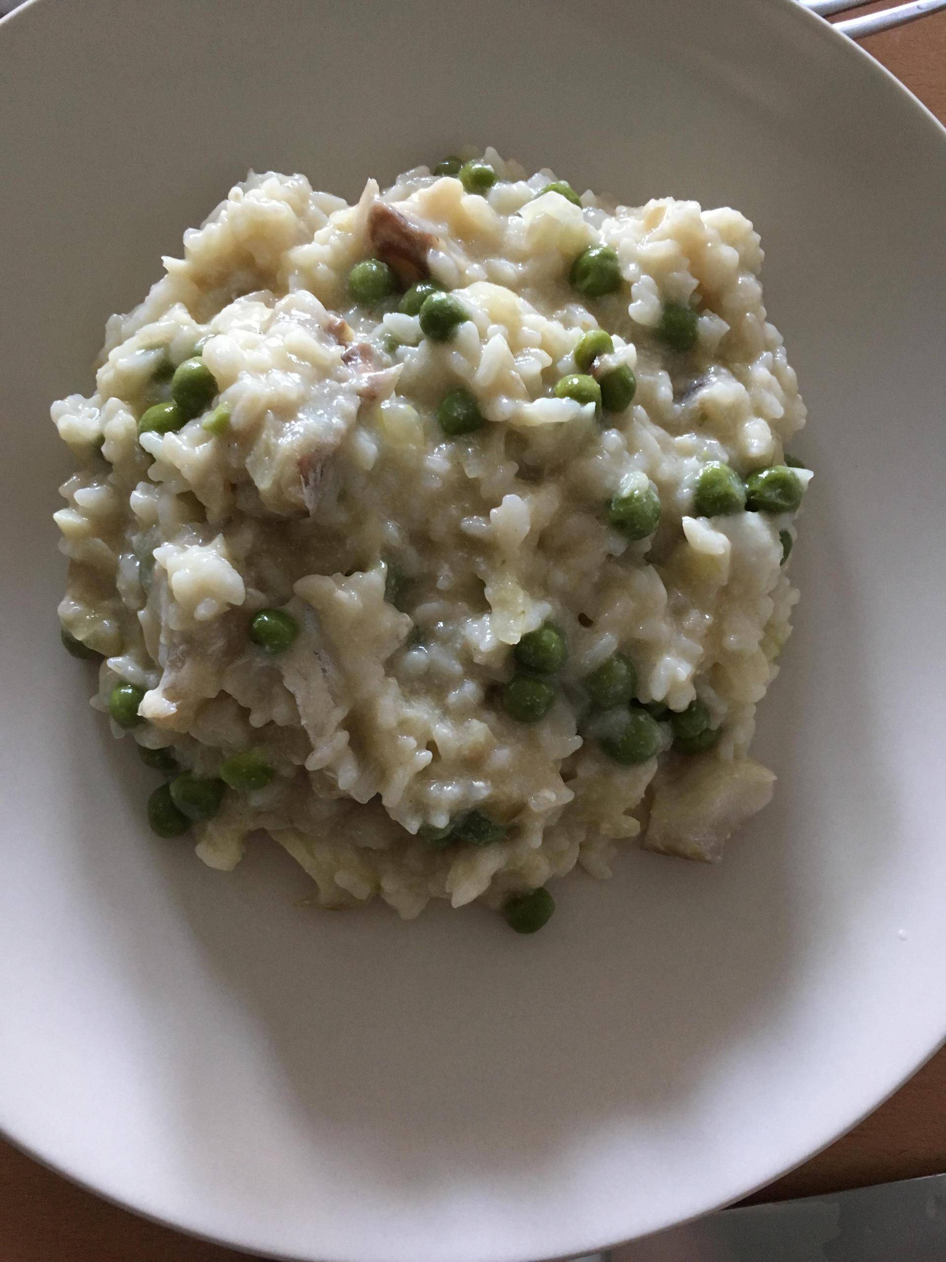 Risotto colin petit pois - Recette Cookeo | Moulinex