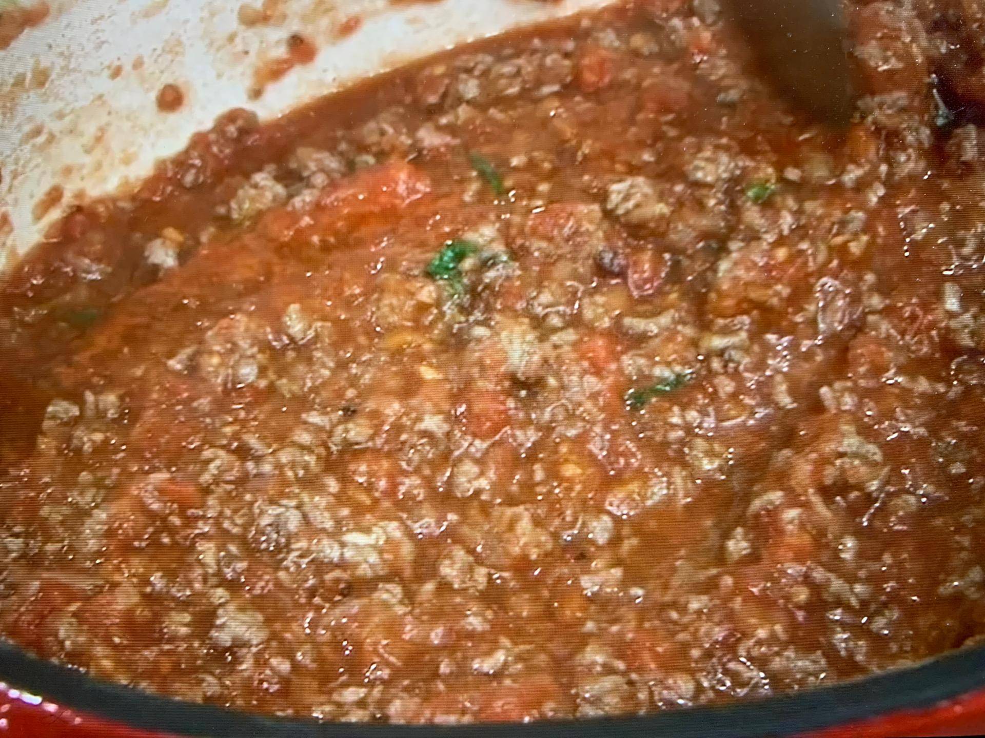 Sauce bolognaise aux légumes - Recette Companion Connect XL | Moulinex