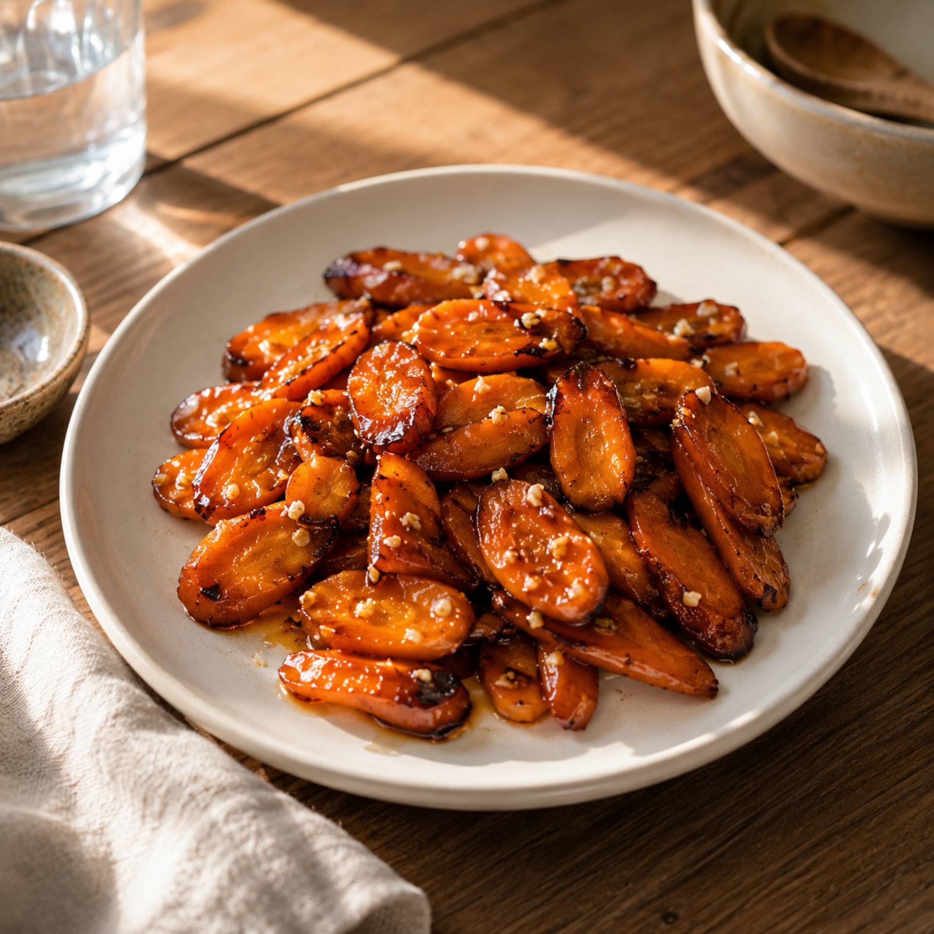 Carottes croquantes au miel et à l'ail - Recette Crisp&Go 3P | Moulinex