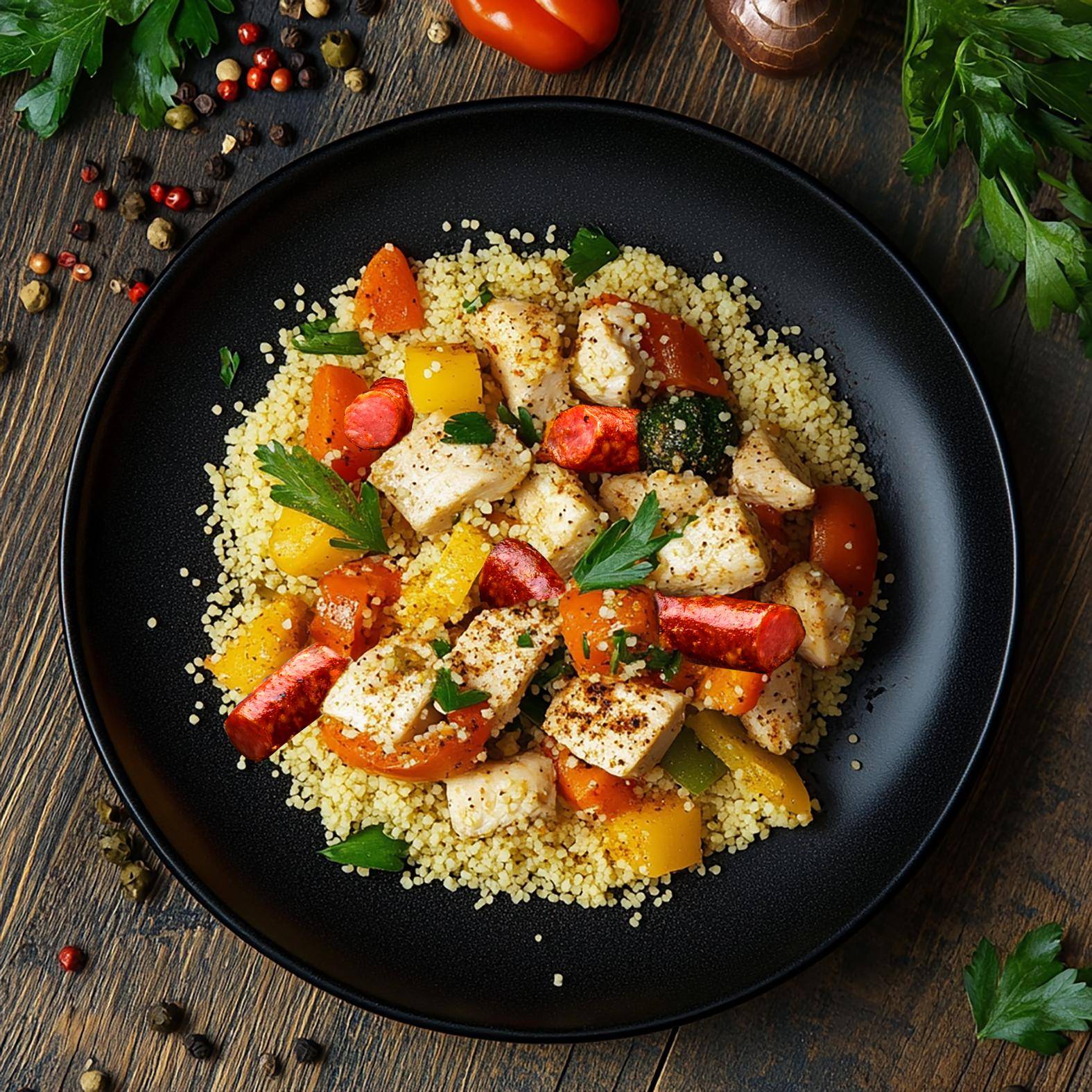 Makkelijke couscous van bulgur - Recette Cookeo | Moulinex