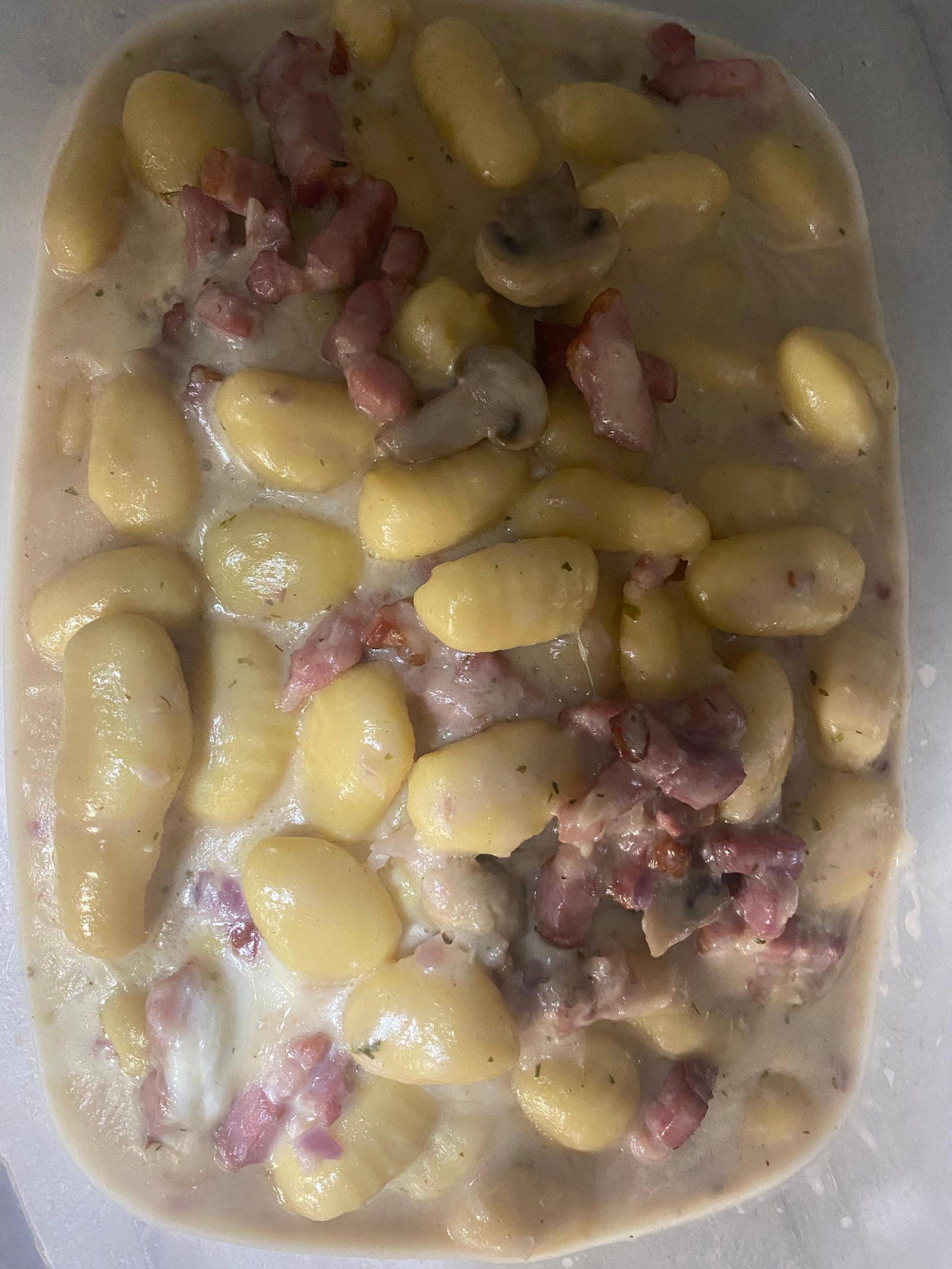 Gnocchi lardons champignons crémeux - Recette Companion XL | Moulinex