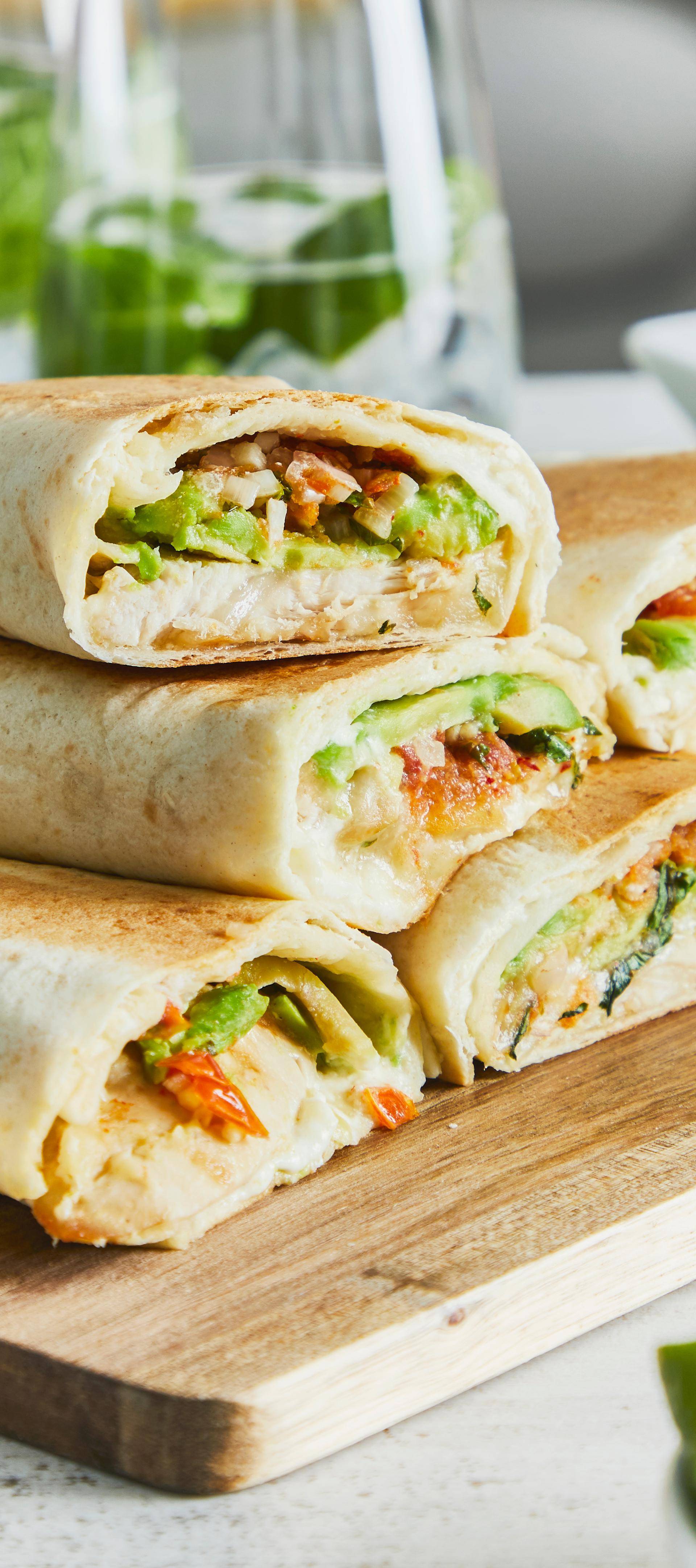 Burrito met kip - Recette Easy Fry Compact | Moulinex